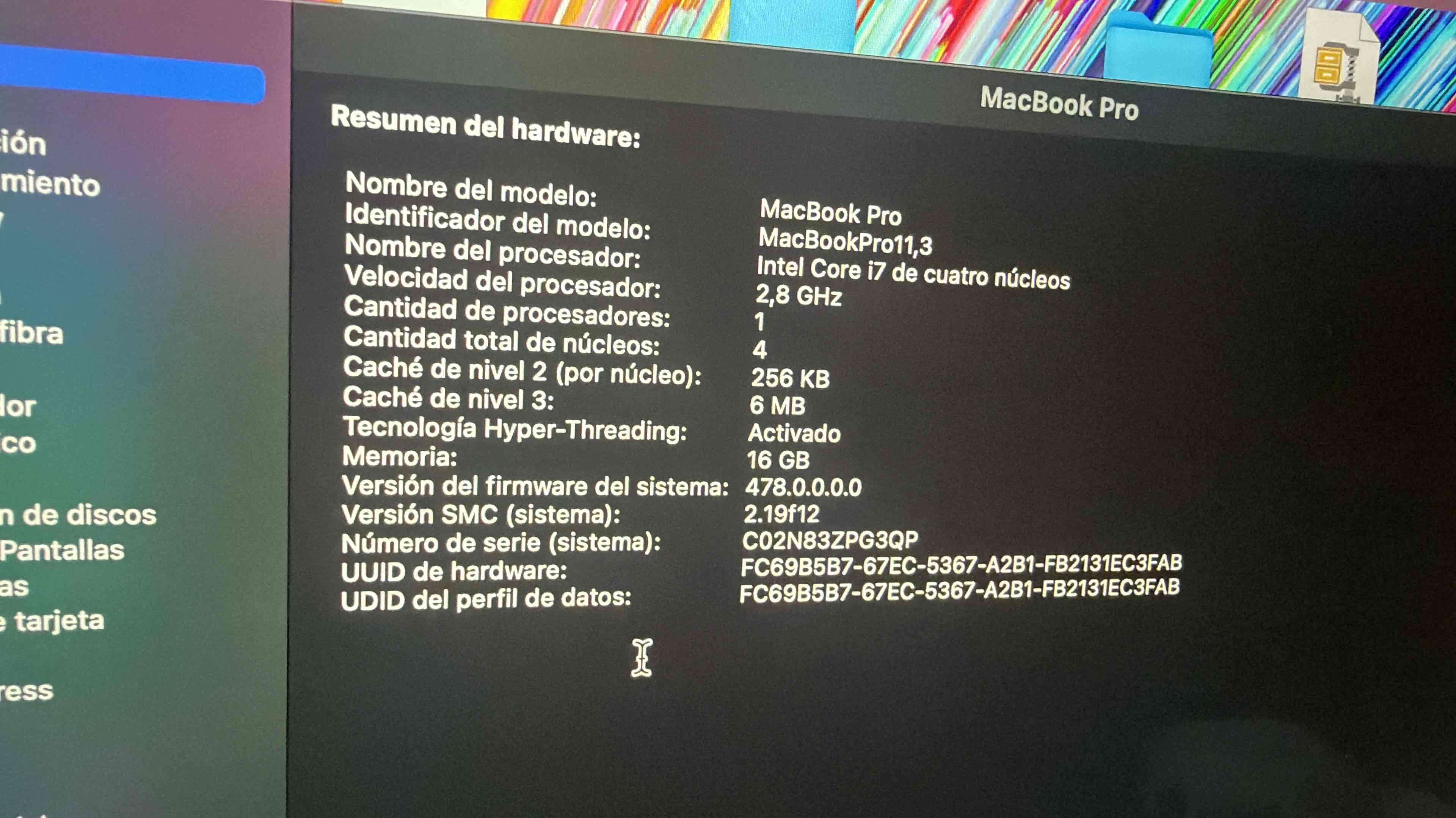 Laptop Apple en buen estado 2014 16RAM I7 - miniatura 3