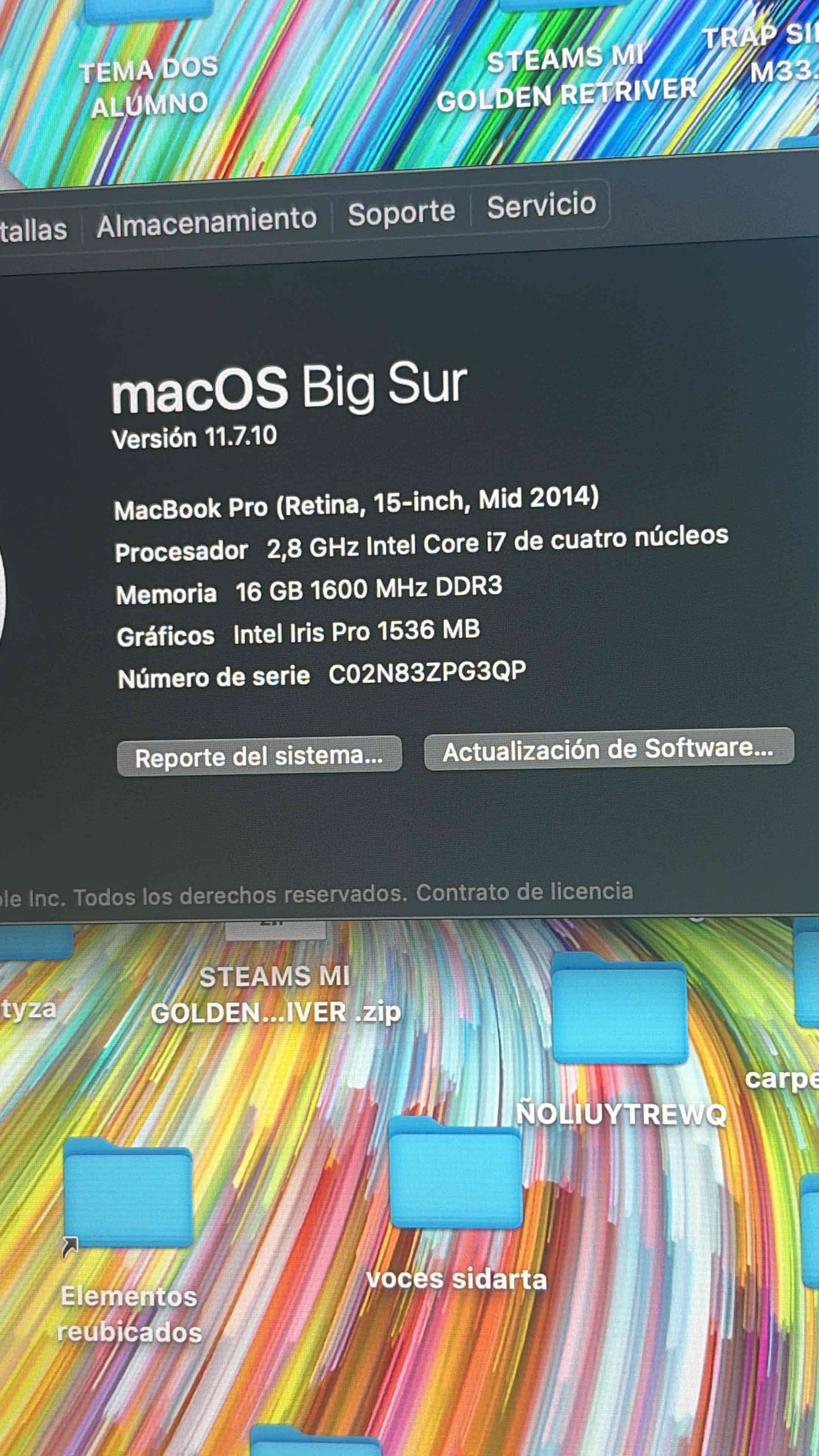 Laptop Apple en buen estado 2014 16RAM I7 - miniatura 5