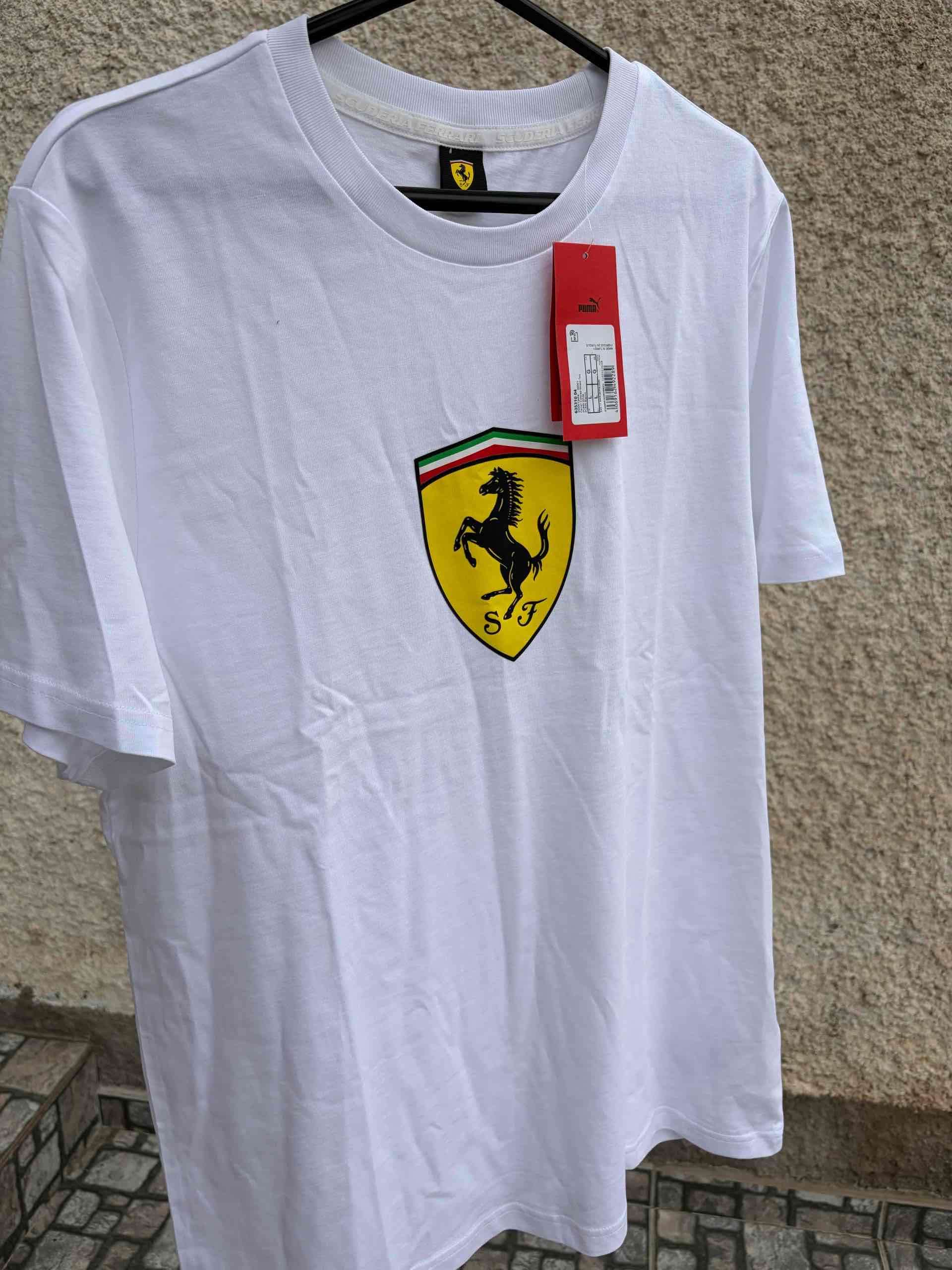 Polera roja Ferrari estilo casual - miniatura 5