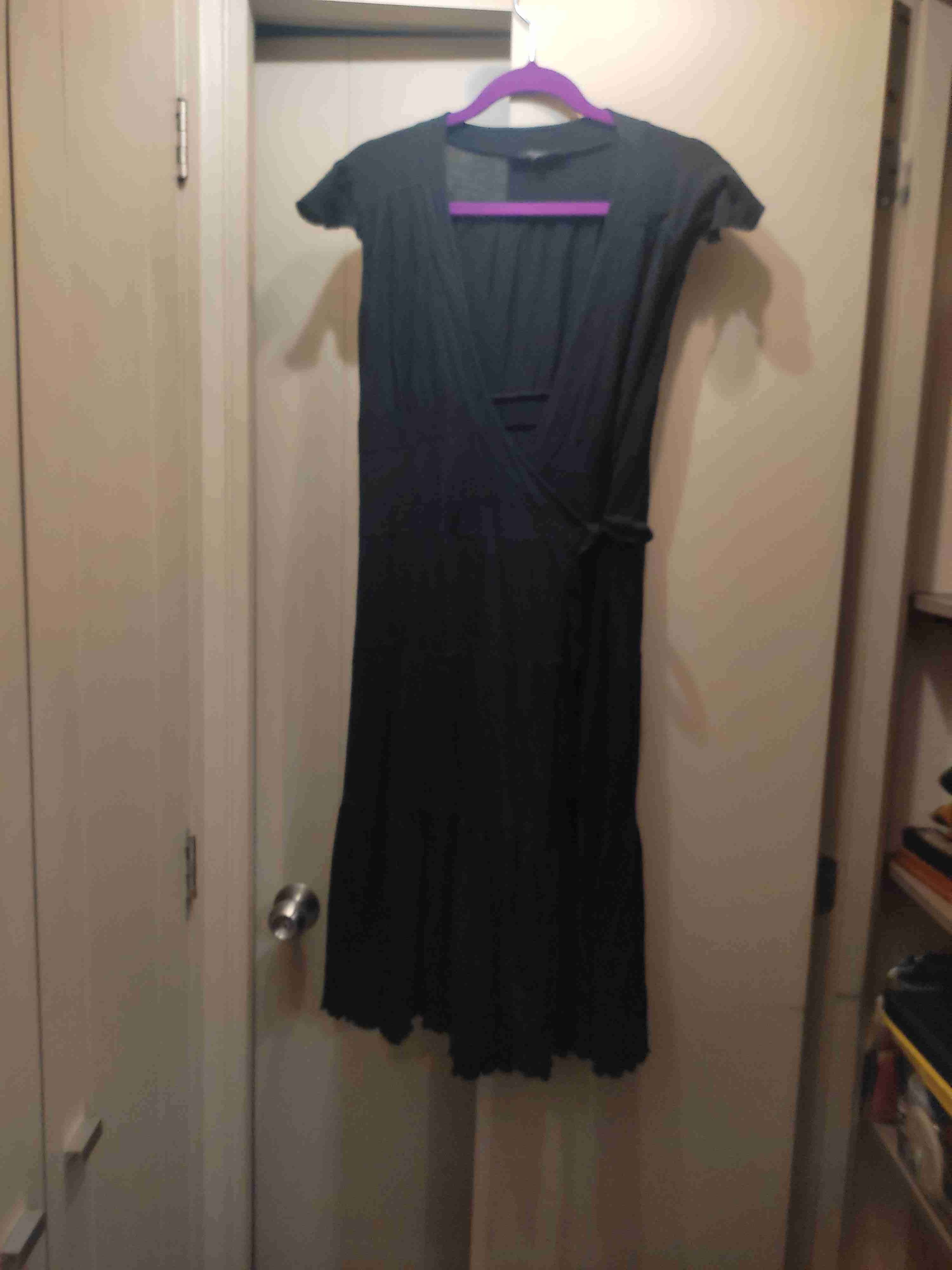 Vestido negro casual