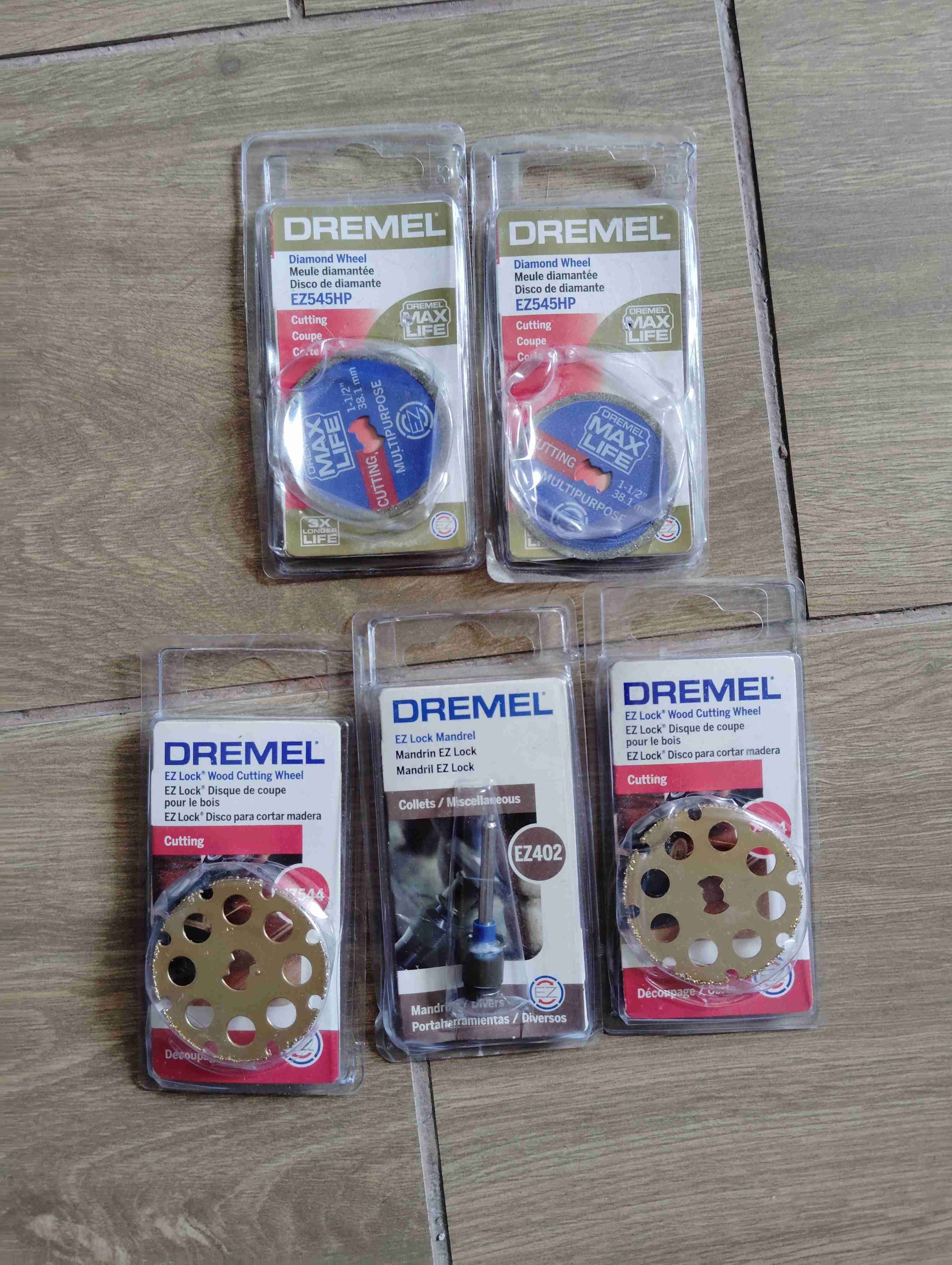 Set de discos Dremel EZ Lock