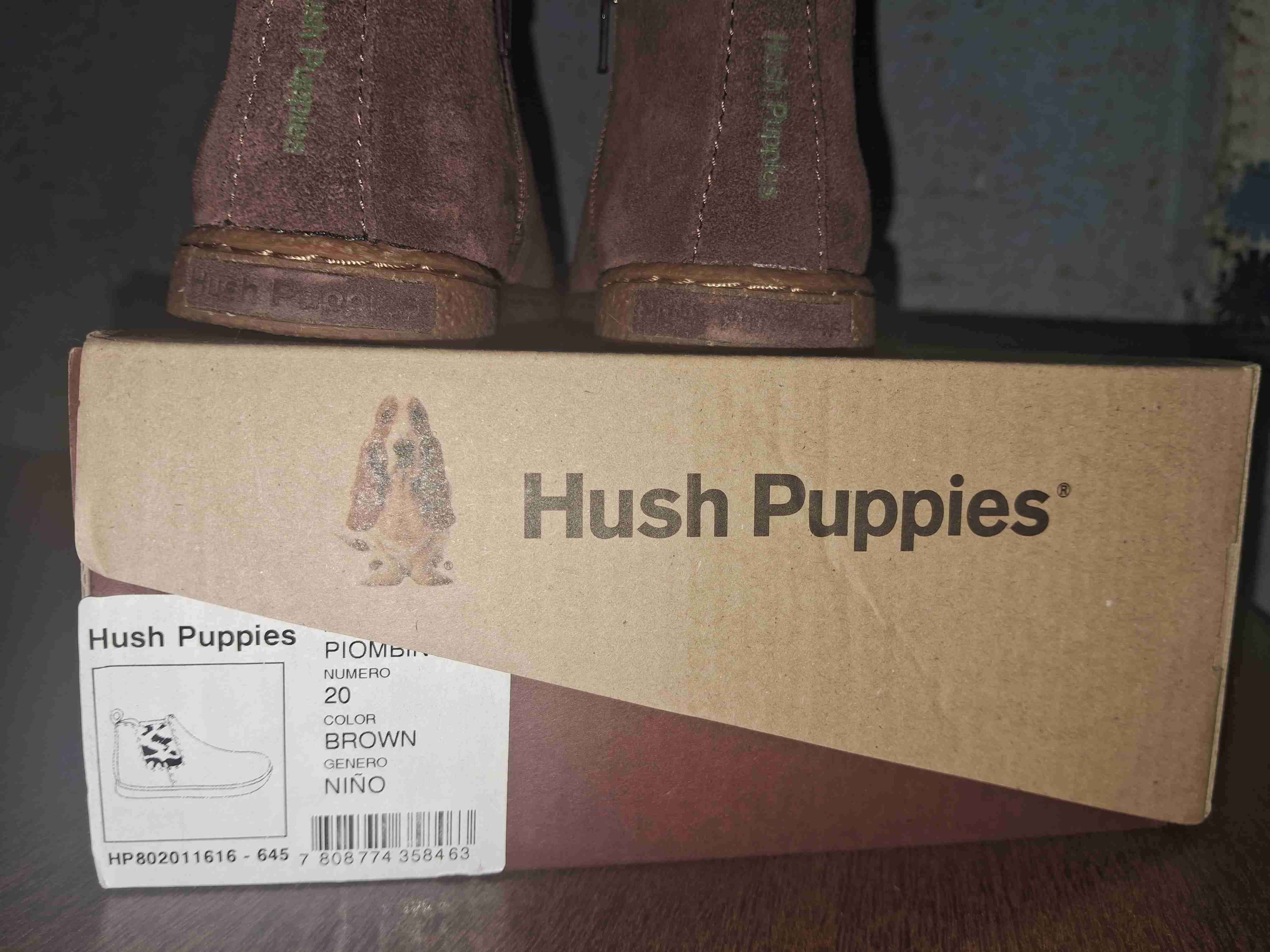 Botines para niños marrón - miniatura 3