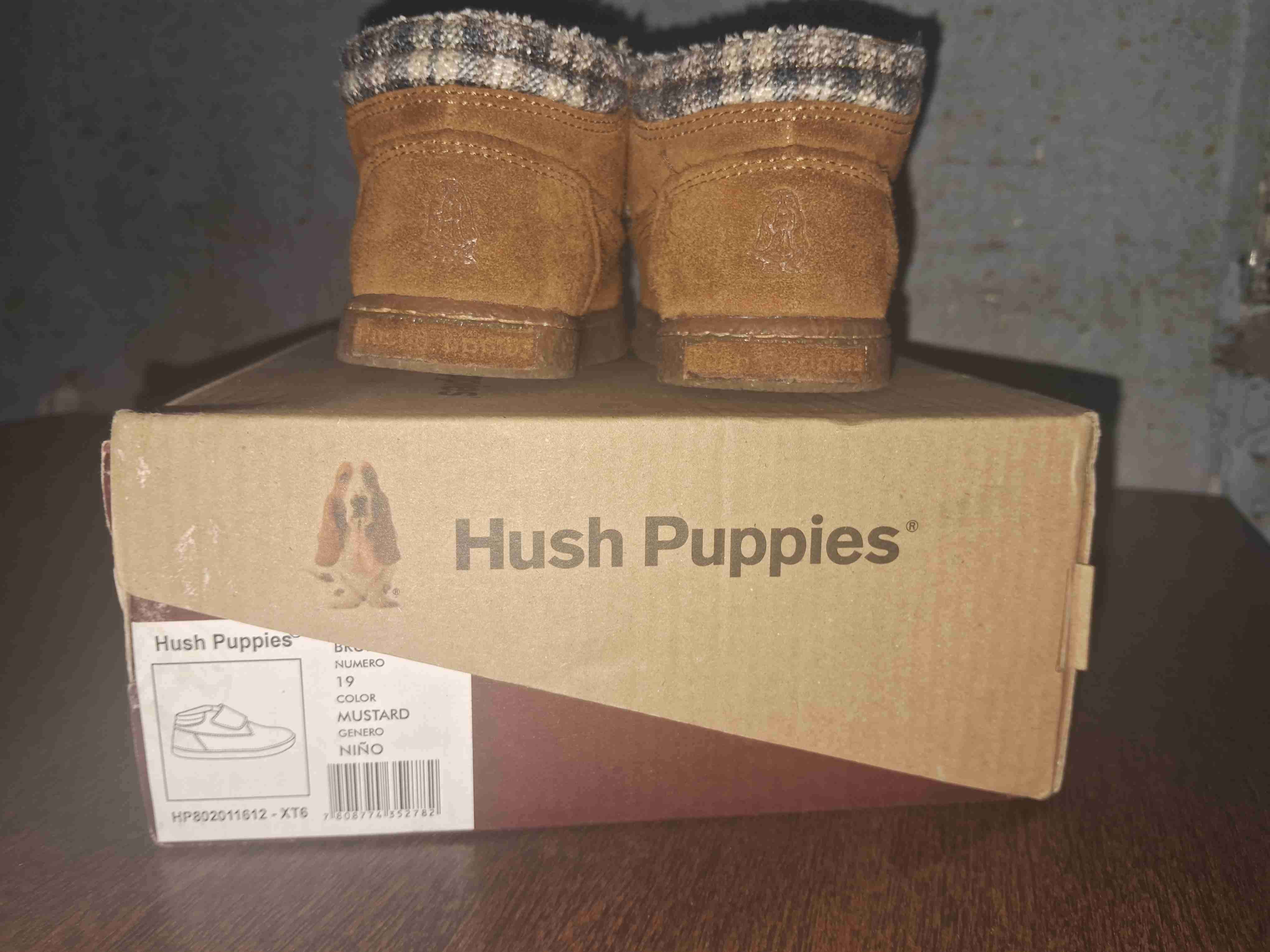 Zapatos bebé marrón con velcro - miniatura 3