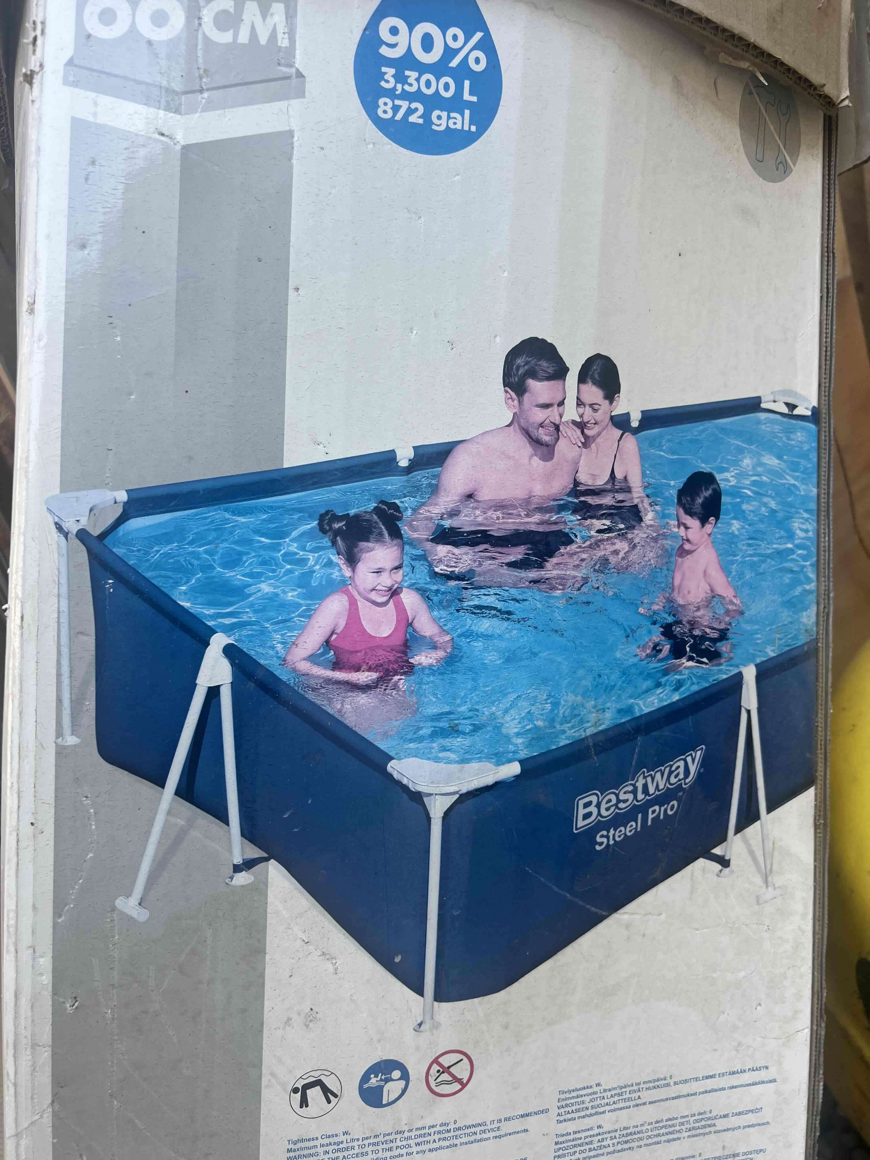 Piscina Bestway Steel Pro 3300L - miniatura 2