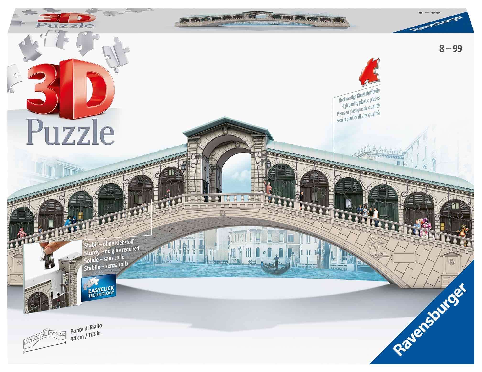 Rompecabezas 3D Puente de Rialto