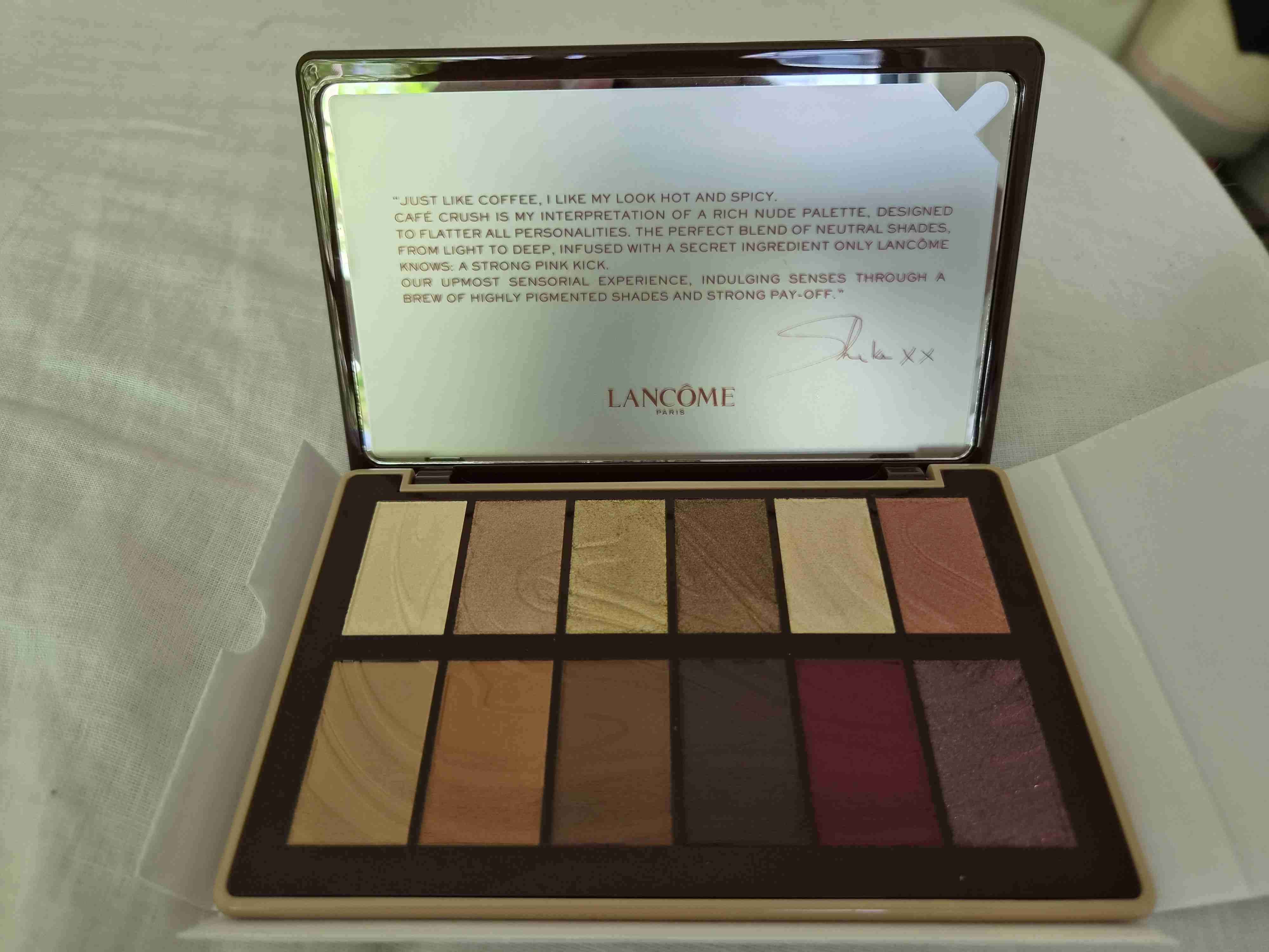 Paleta de sombras Lancôme