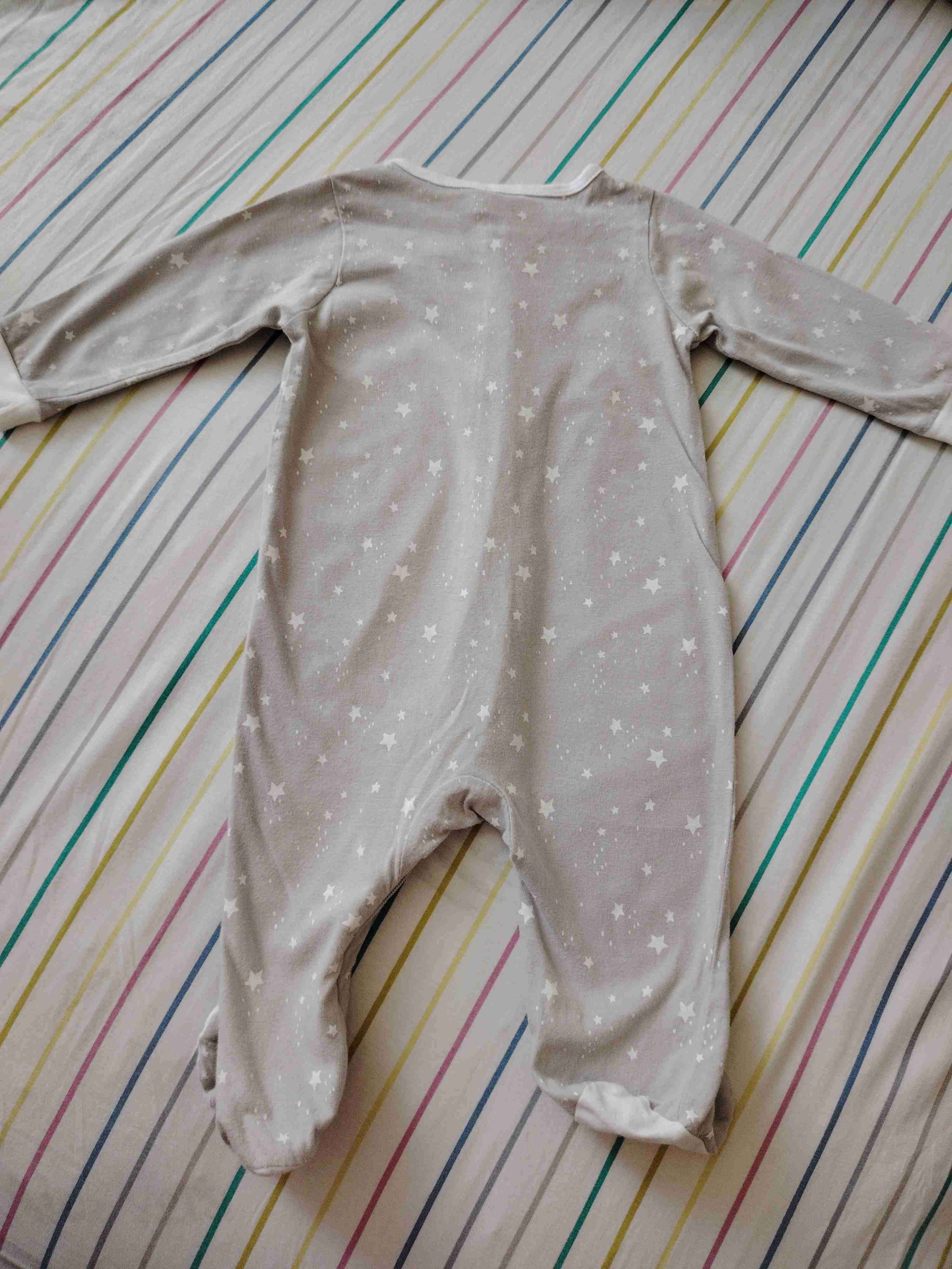 Enterito elefante color gris con estrellitas - miniatura 3