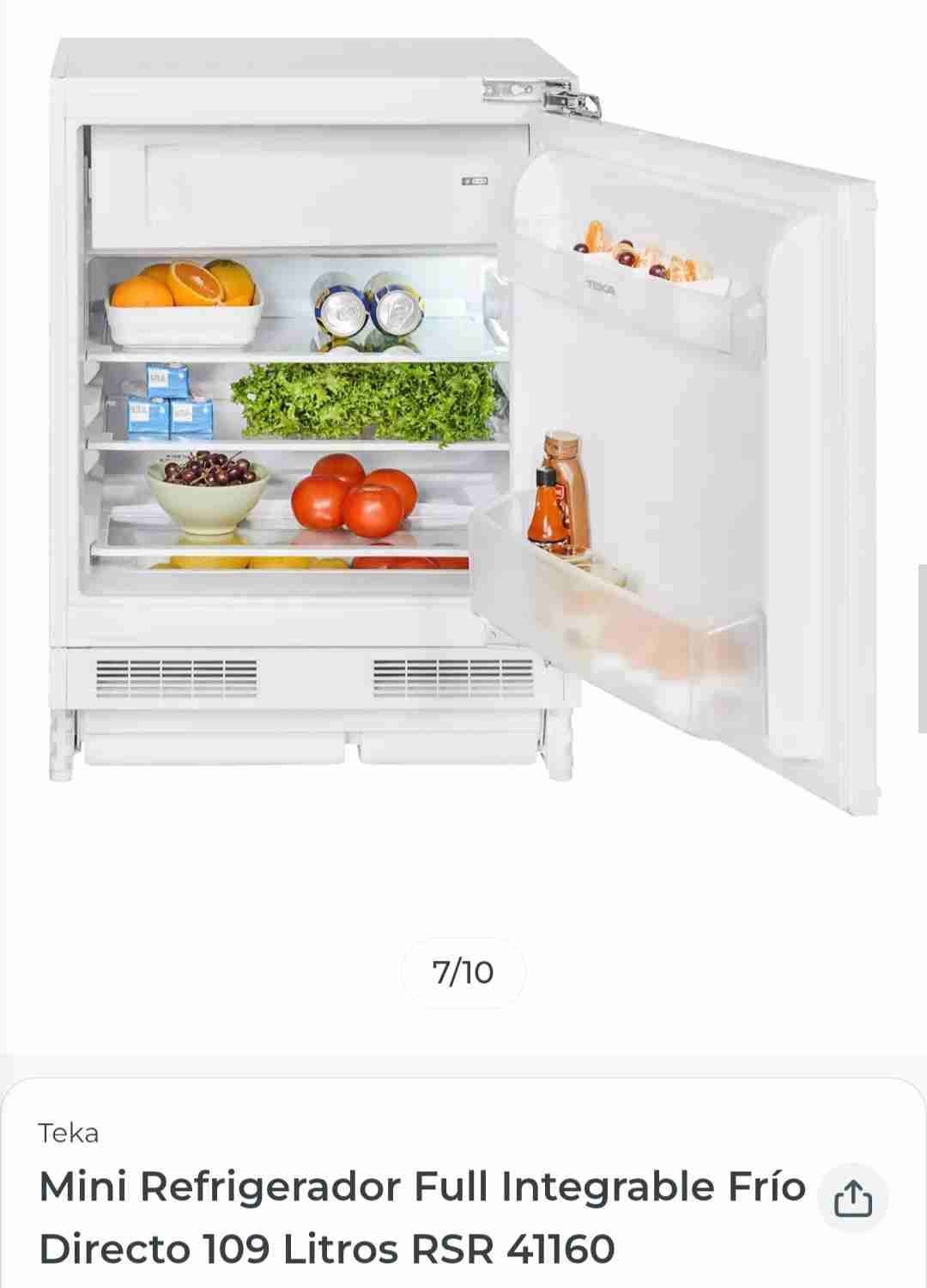 Mini refrigerador integrable Teka - miniatura 4