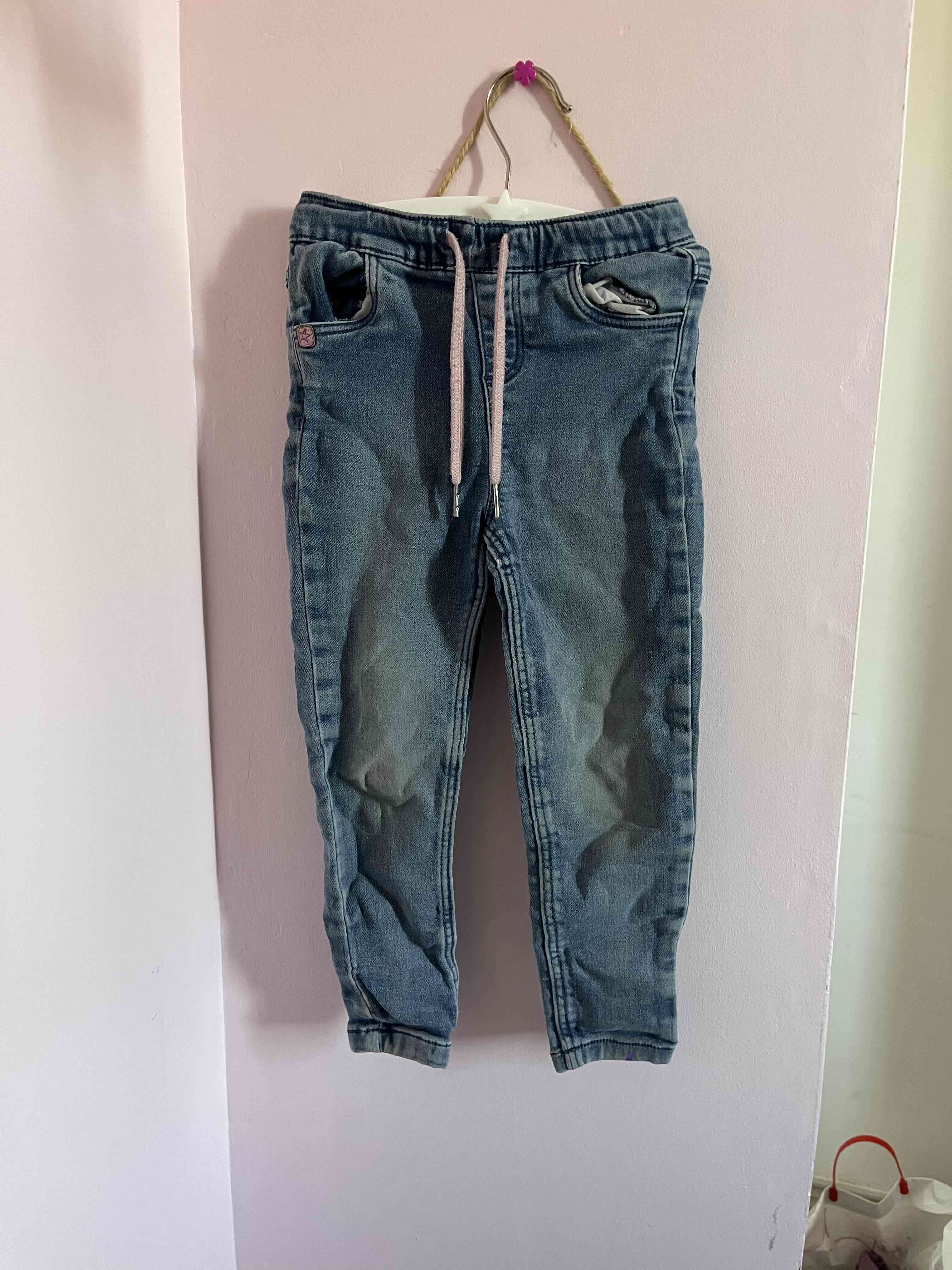 Pantalones jeans infantiles azules