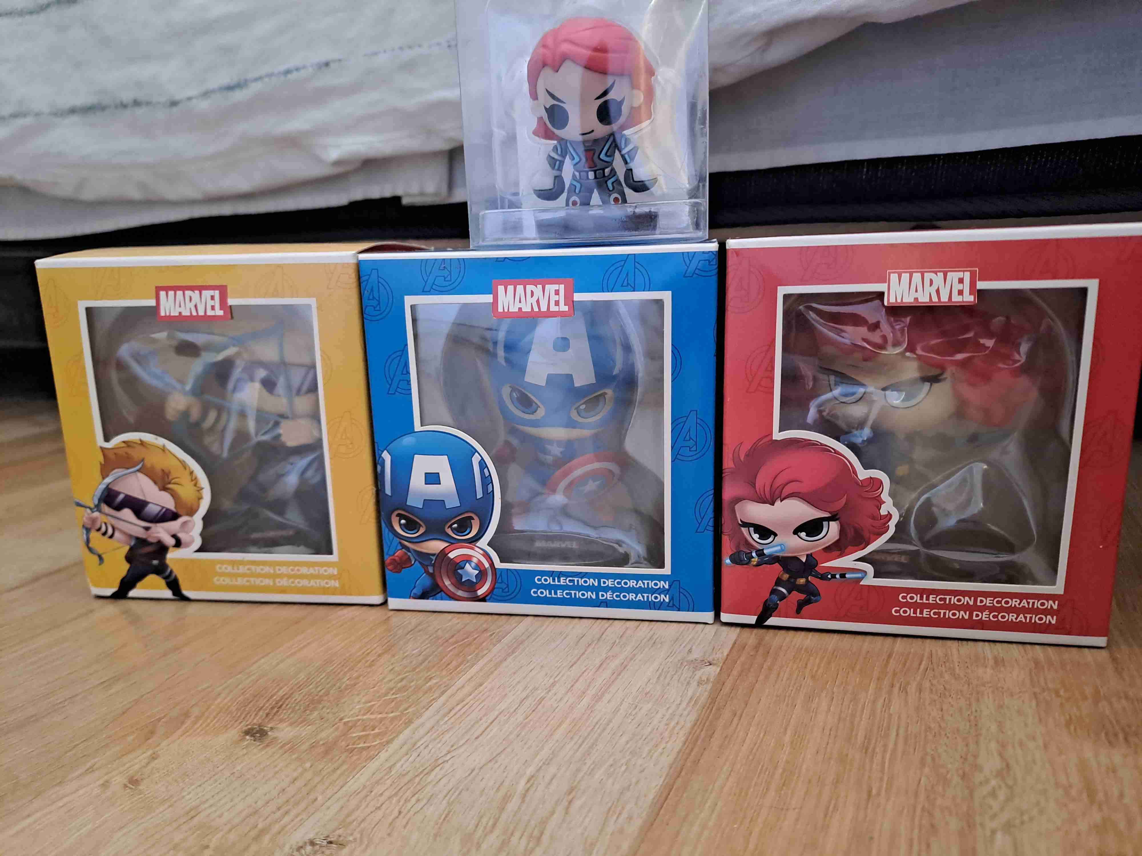 Set figuras coleccionables Marvel