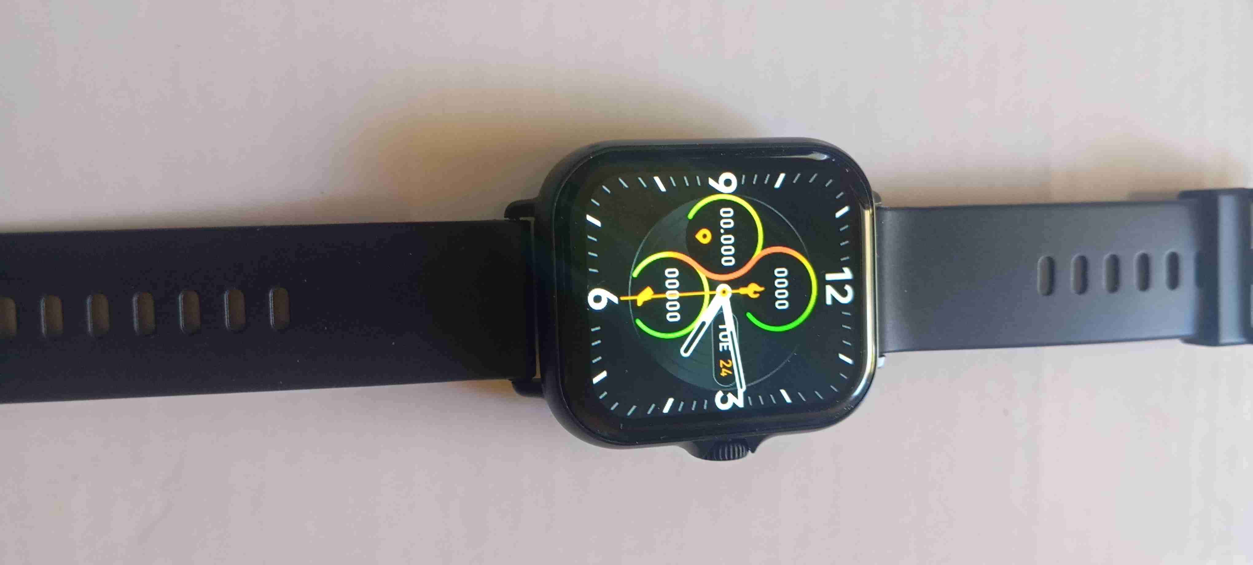 Reloj inteligente negro