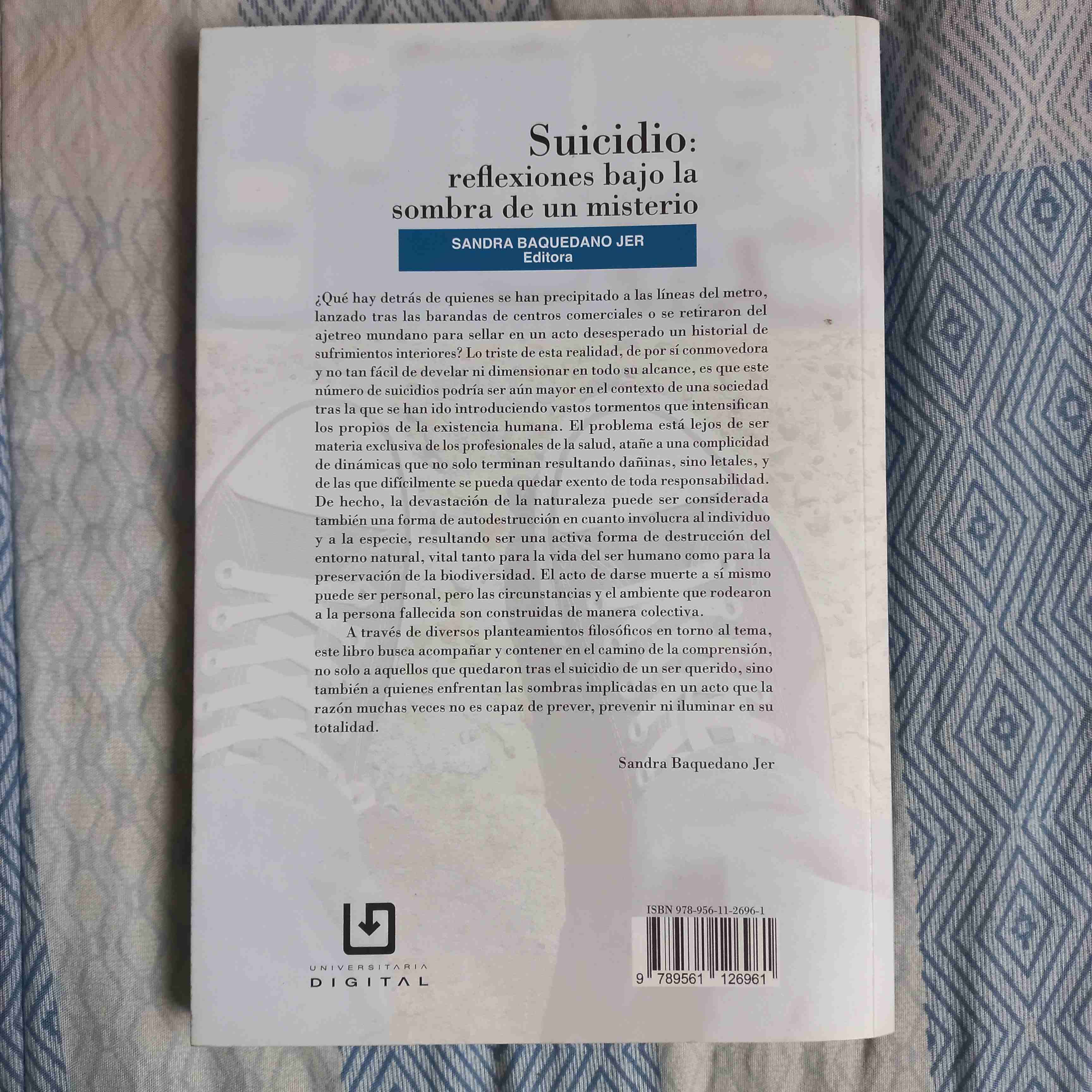 Libro Suicidio: Reflexiones - miniatura 2