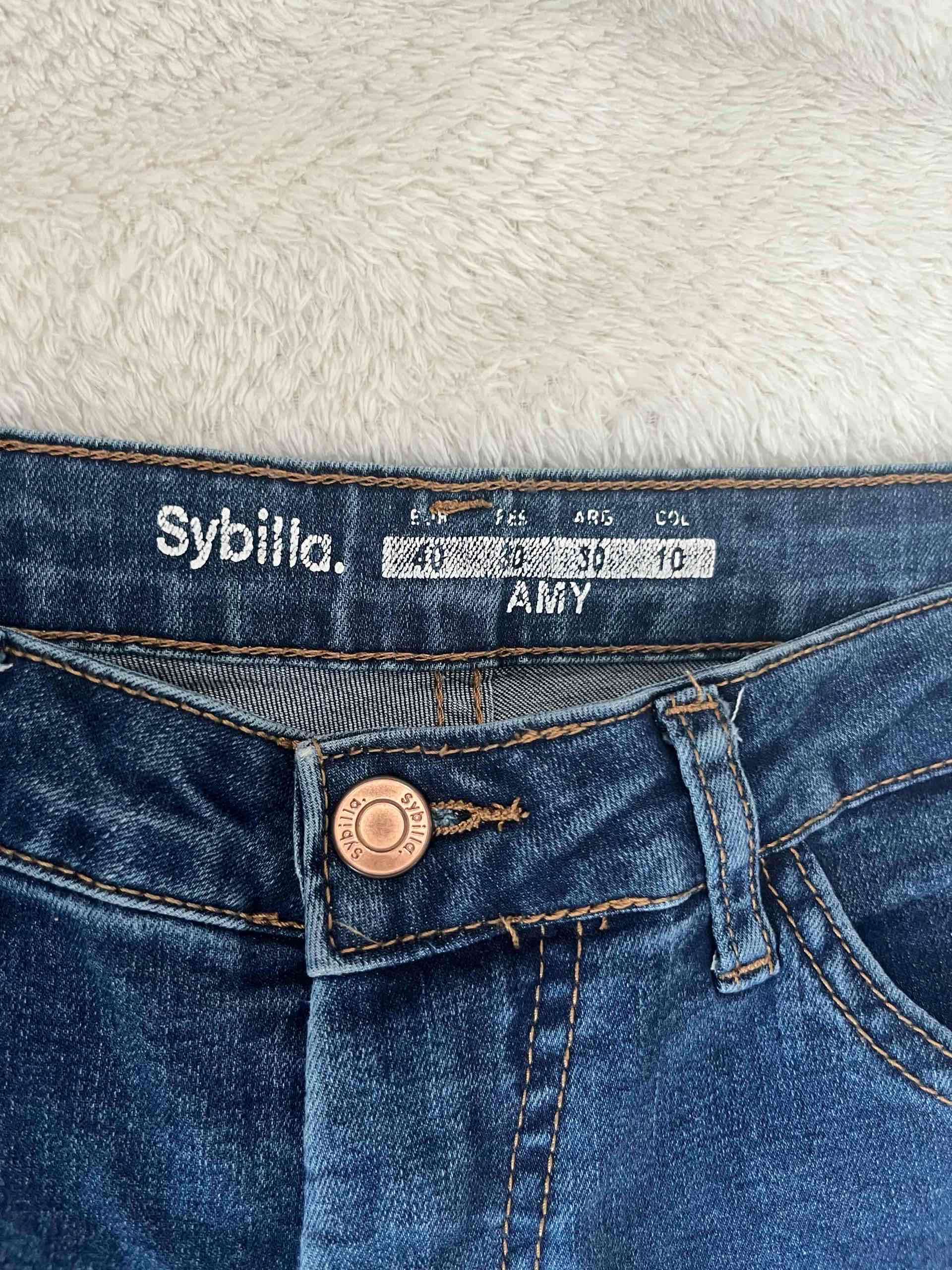 Jeans azules desgastados Sybilla - miniatura 2