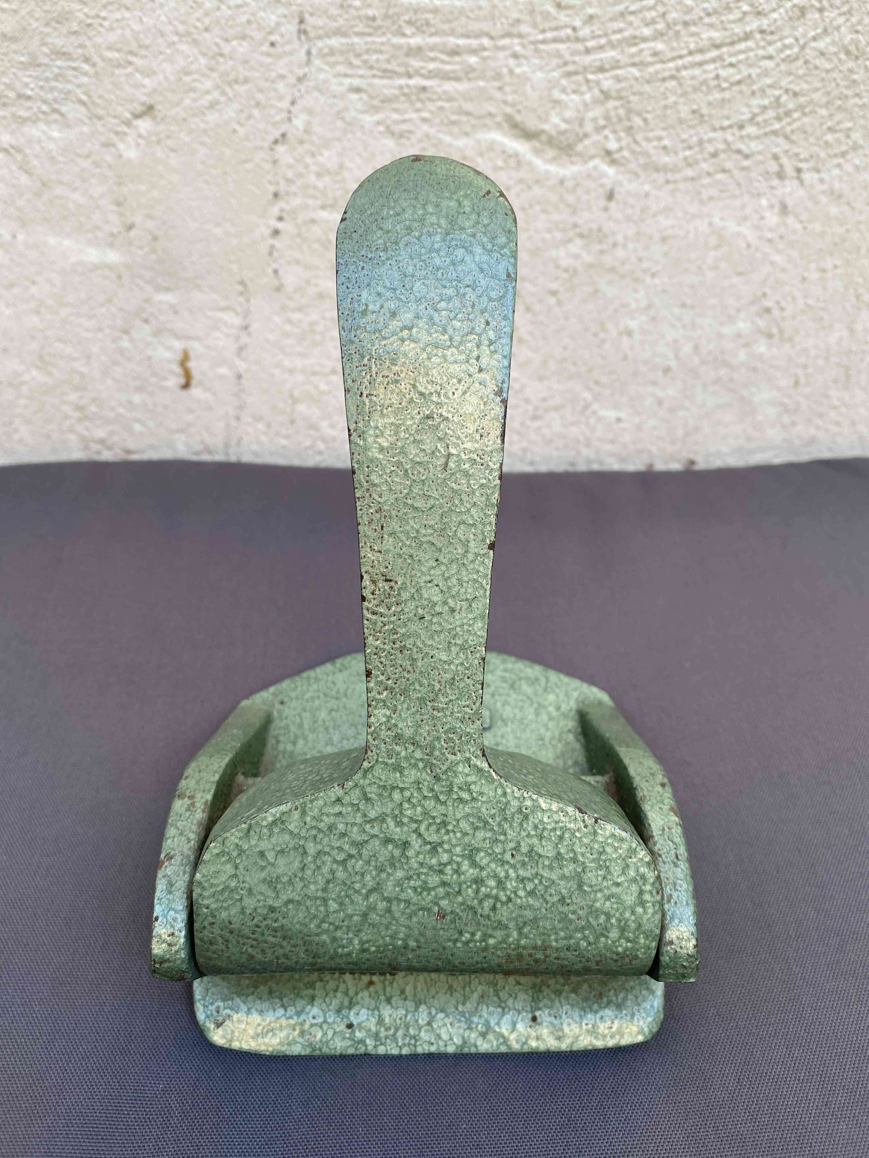 Perforadora vintage metálica verde Marca Sil Rey - miniatura 4