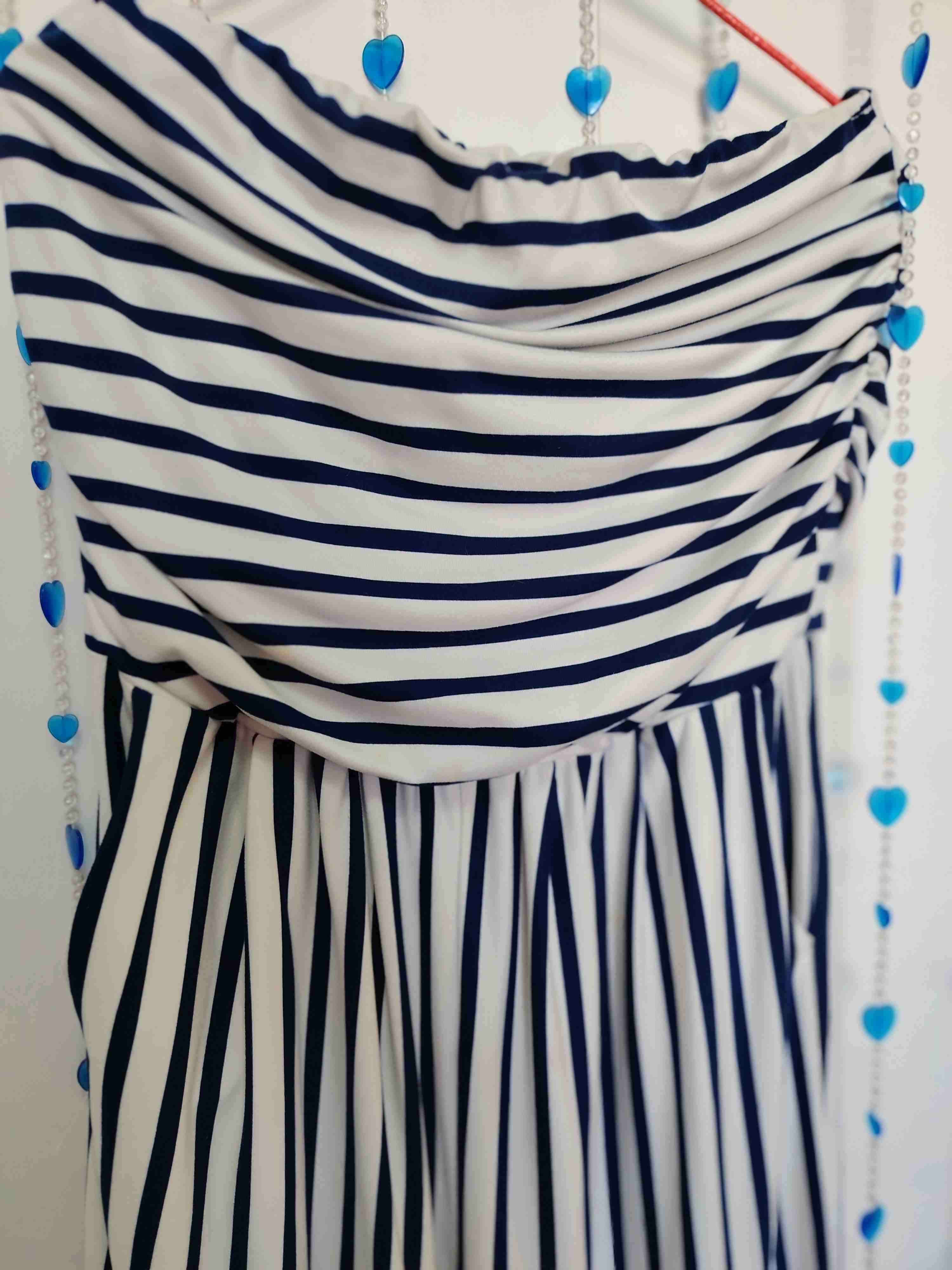 Enterito rayado sin tirantes - 2