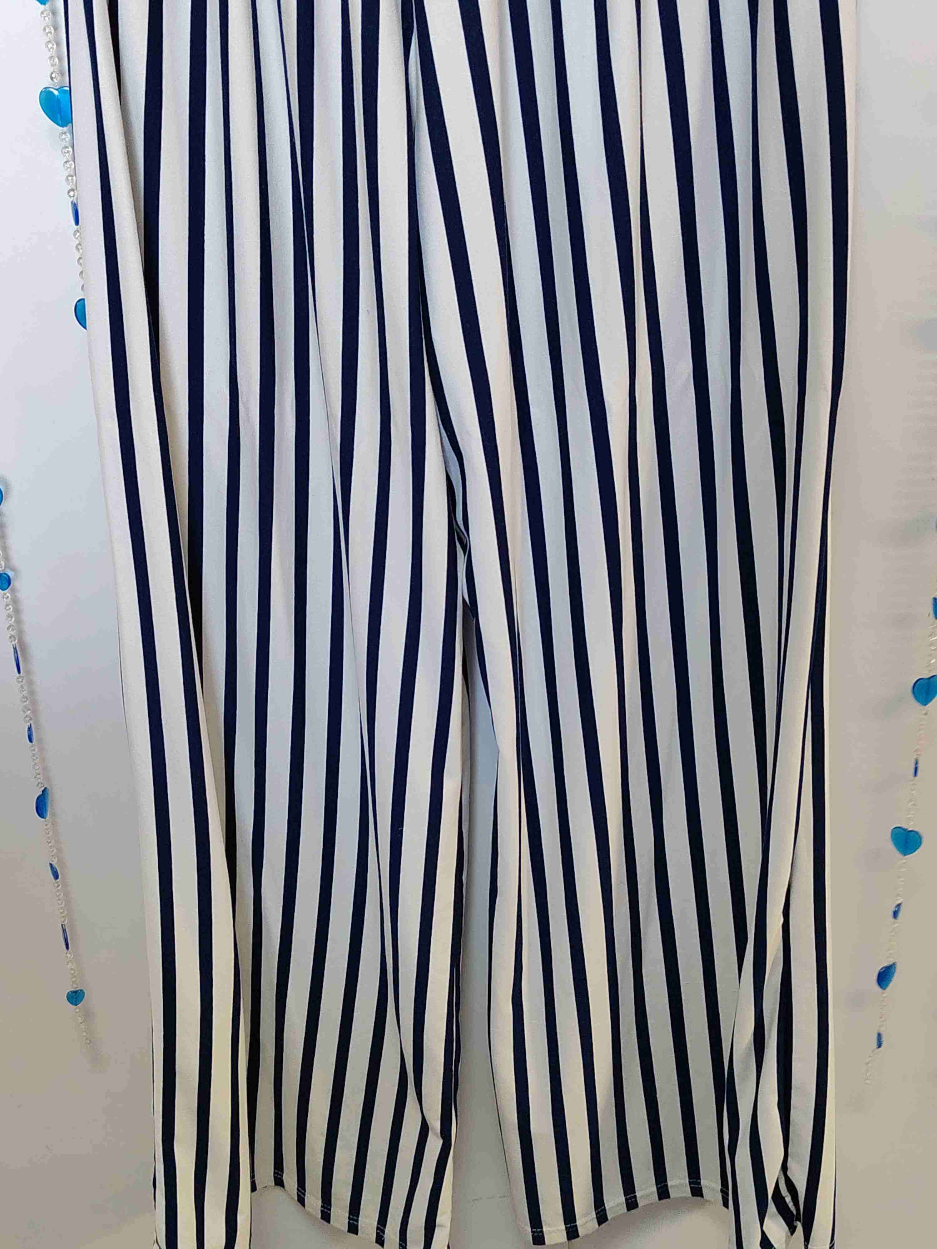 Enterito rayado sin tirantes - 4