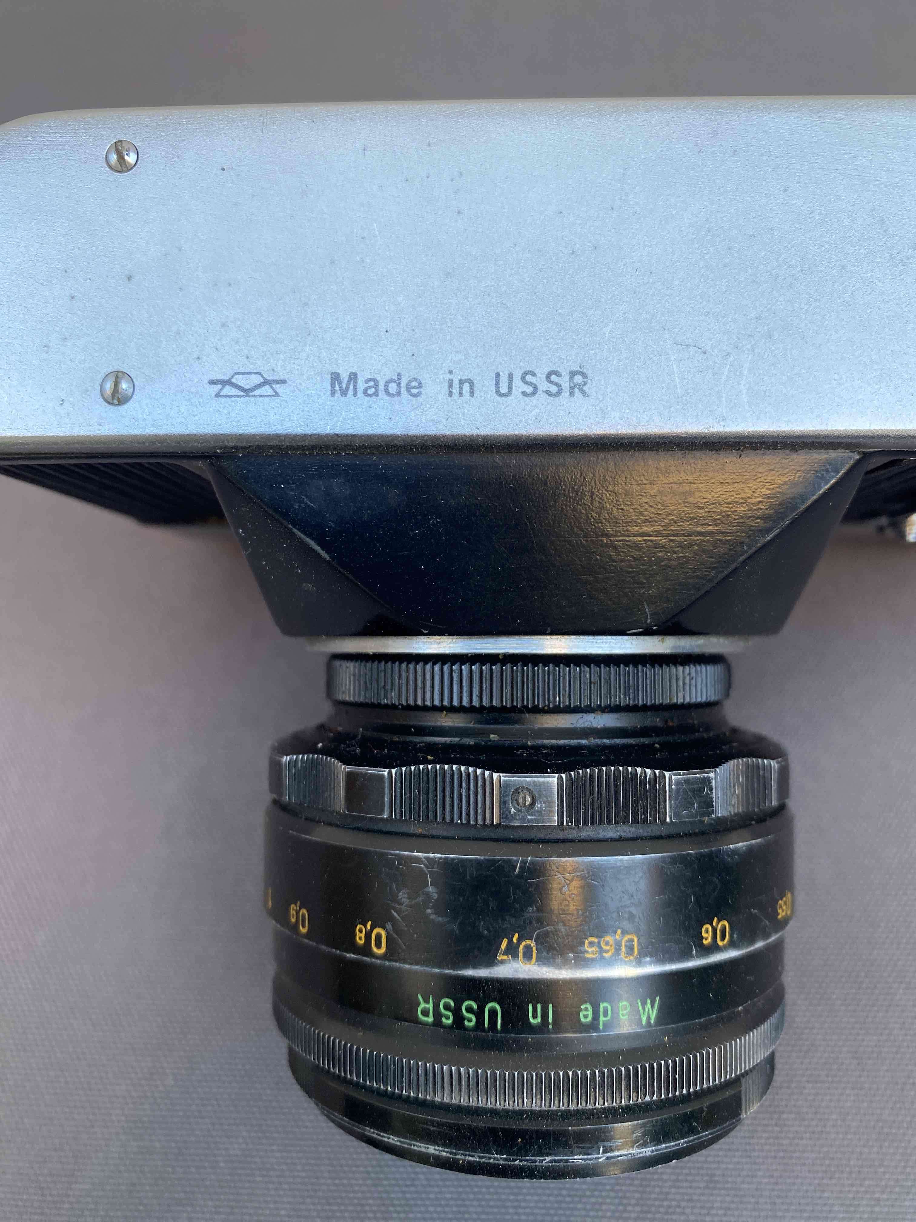 Cámara Zenit-E vintage - miniatura 6