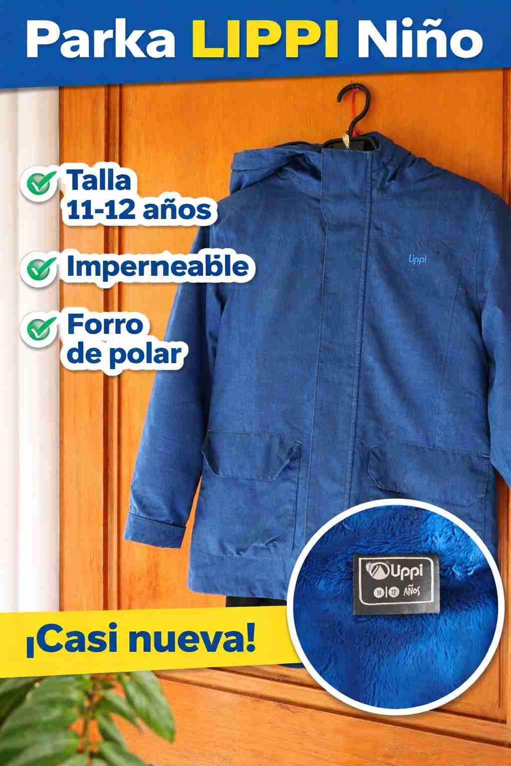 Parka Lippi niño impermeable
