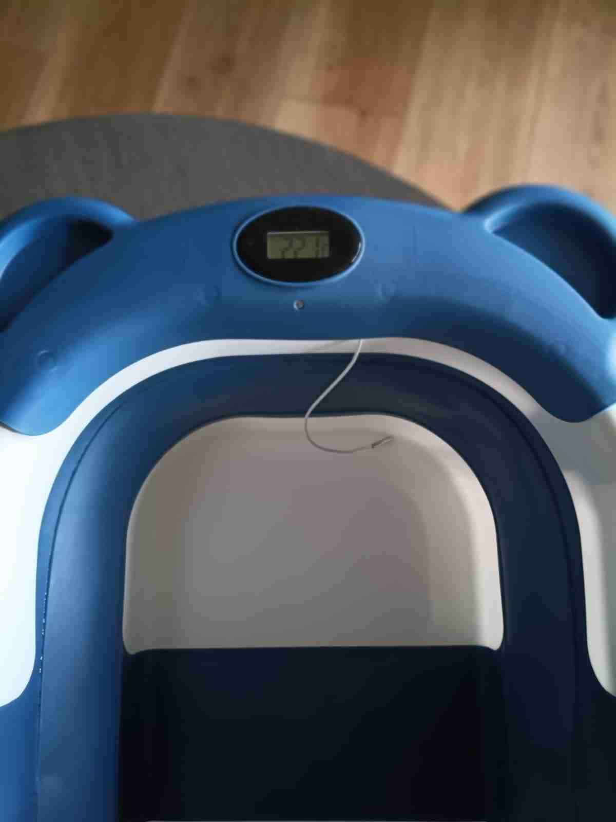 Tina de baño azul para bebé - 4