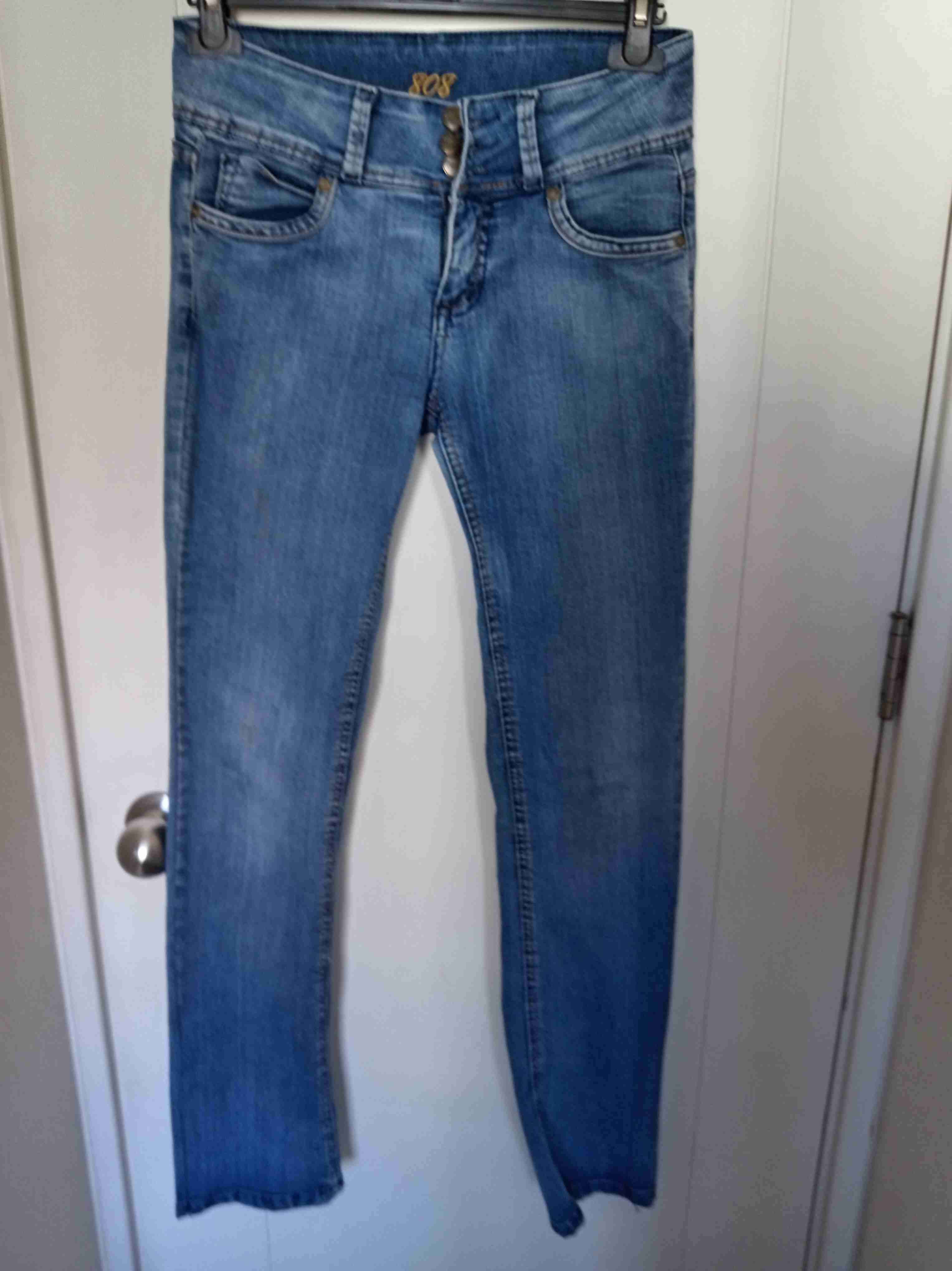 Jeans celestes   para mujer Marca Efesis