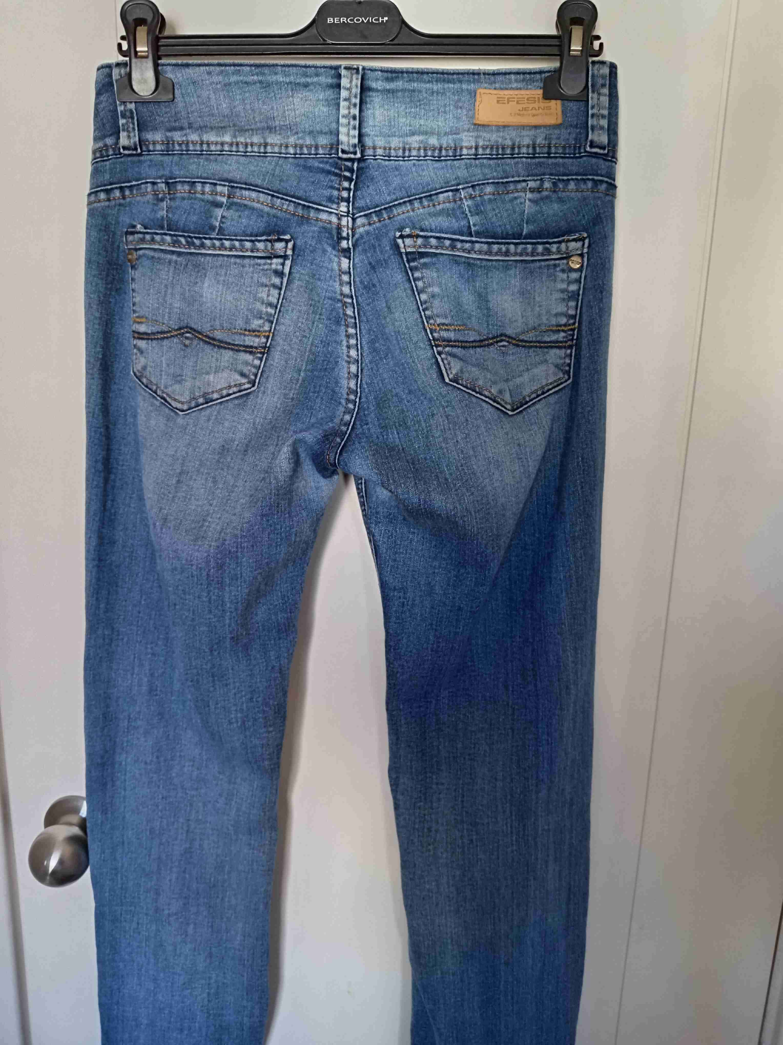 Jeans celestes   para mujer Marca Efesis - miniatura 3