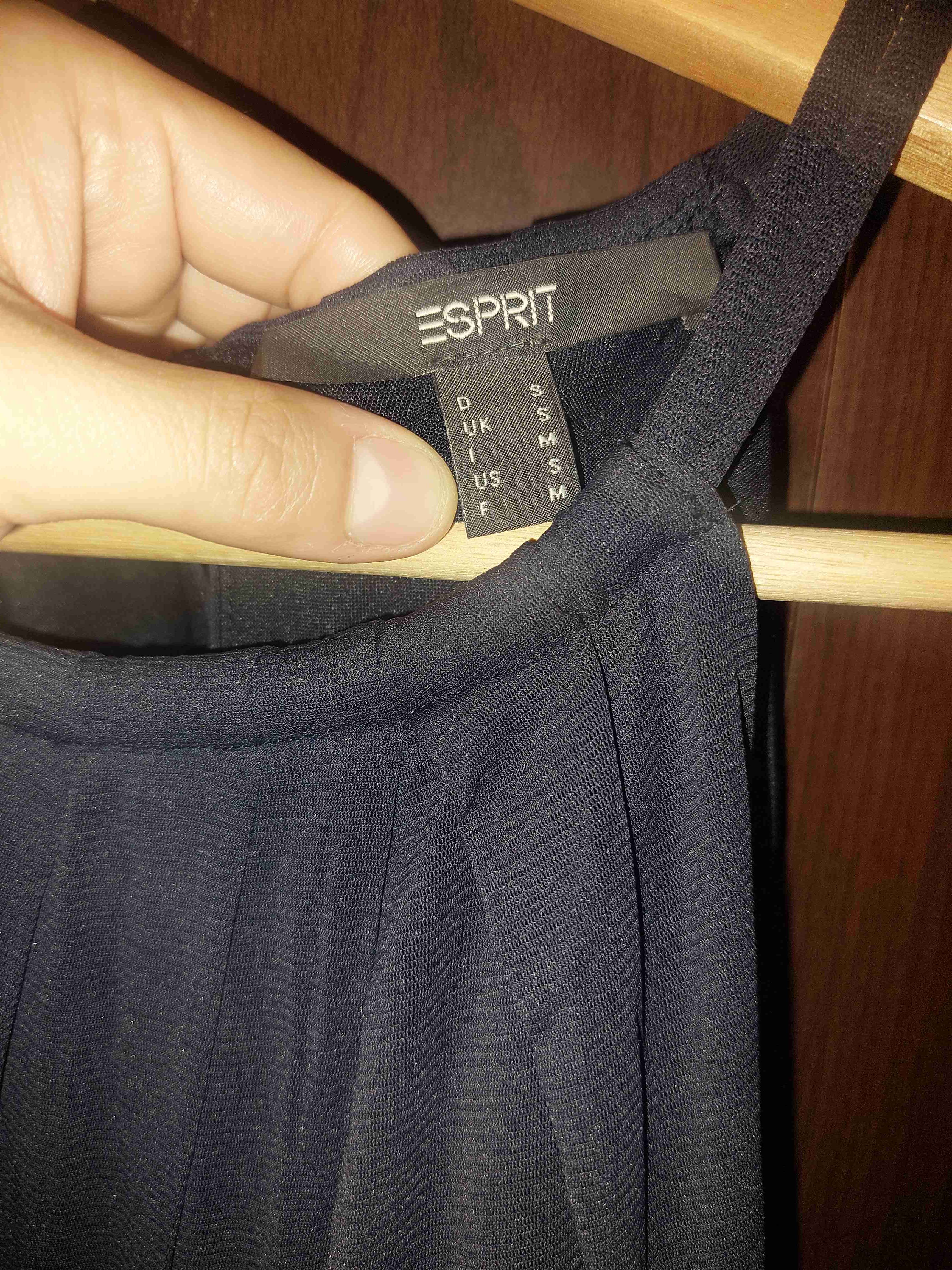 Vestido largo azul  marino - miniatura 5