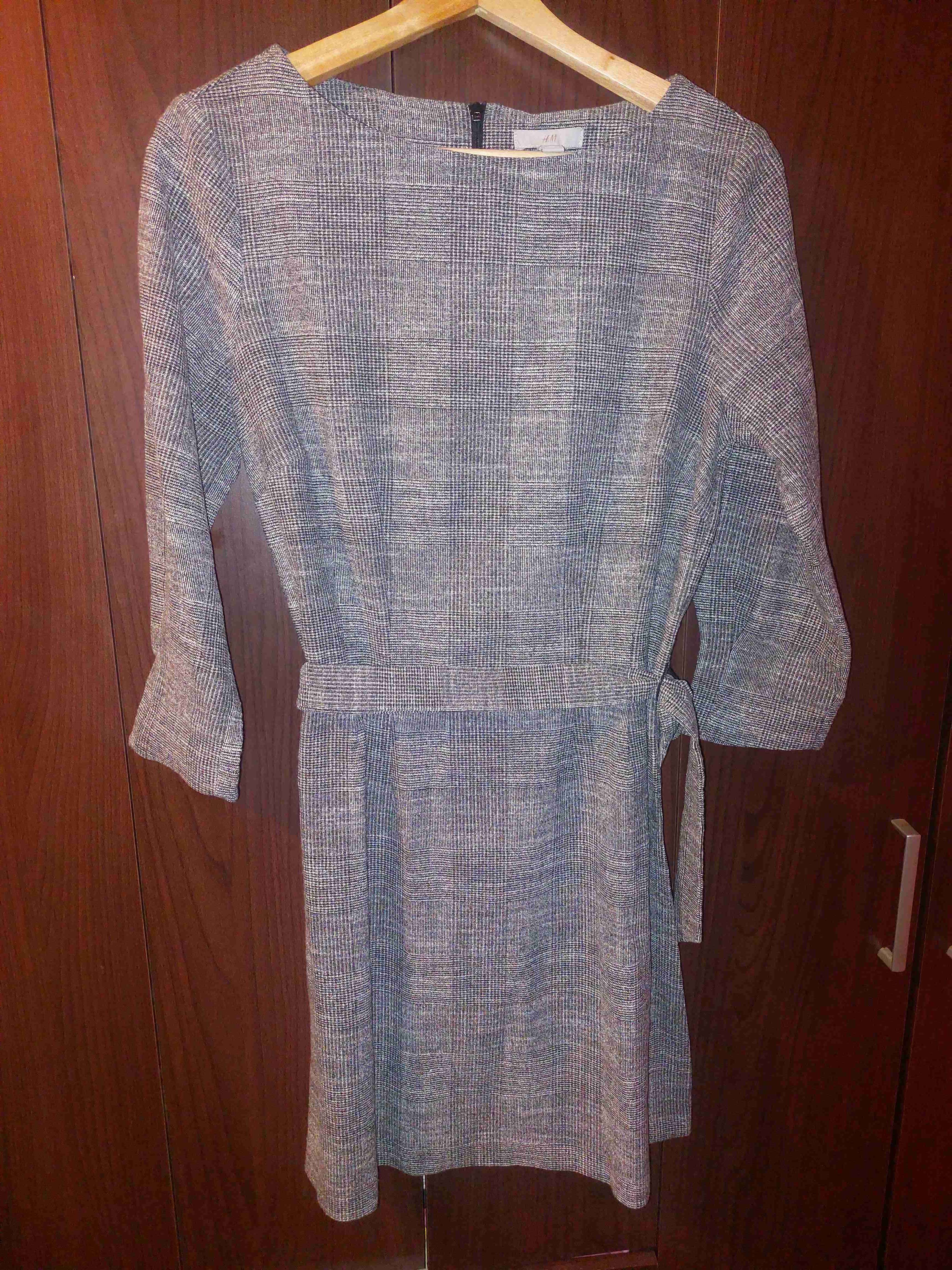 Vestido de lana a cuadros H&M - miniatura 2