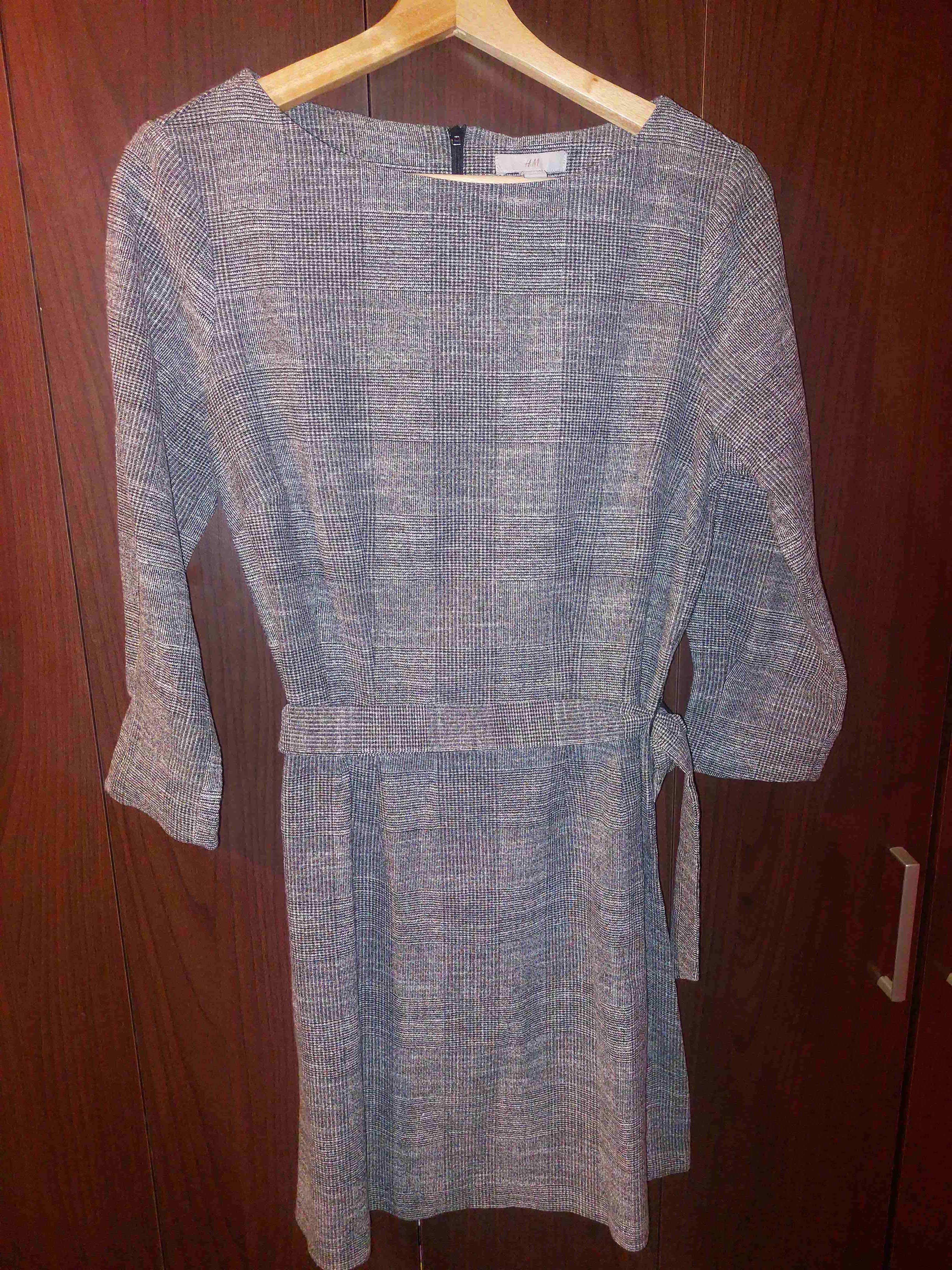 Vestido de lana a cuadros H&M - miniatura 3