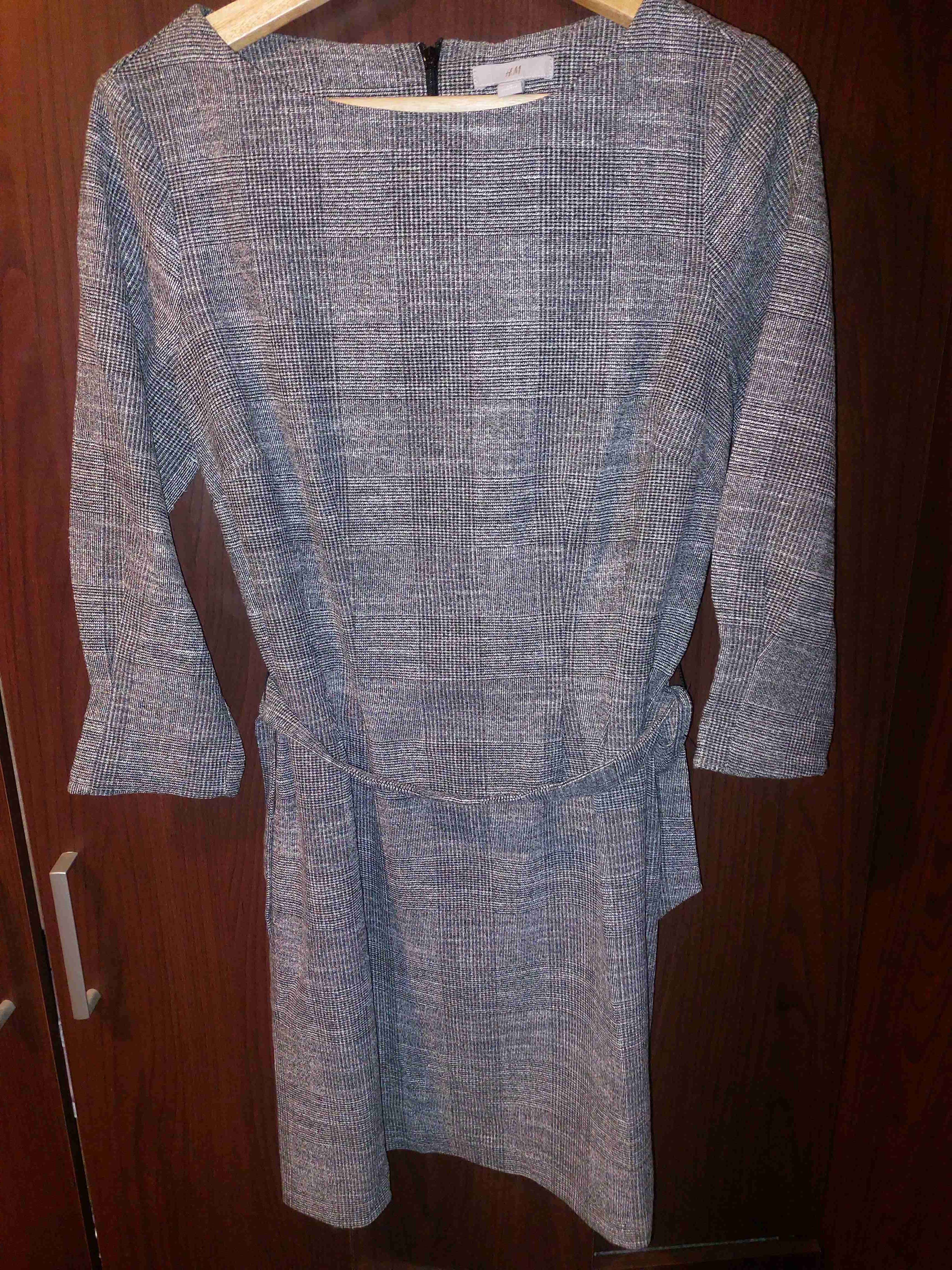 Vestido de lana a cuadros H&M - miniatura 5