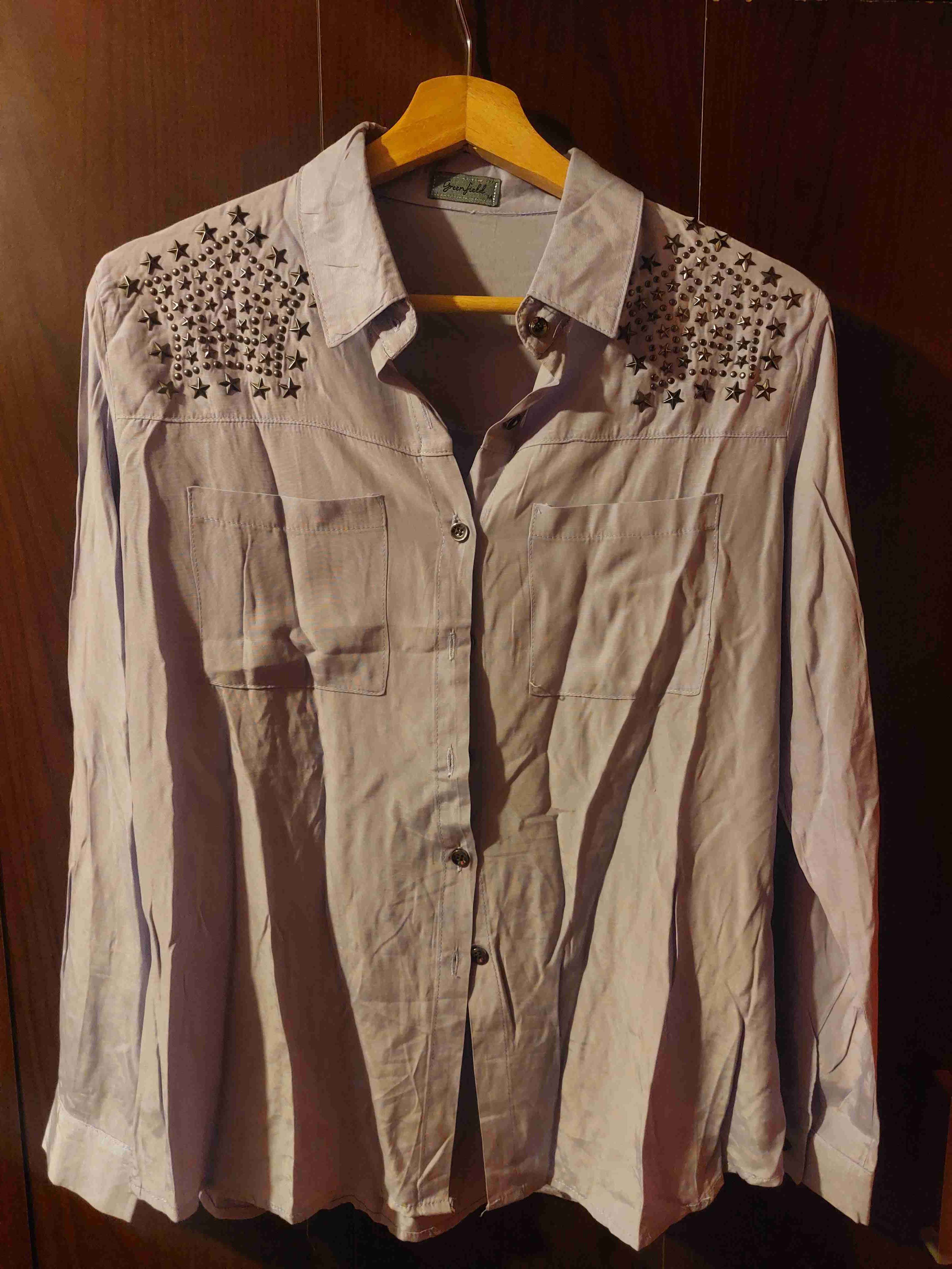 Blusa lila mujer - miniatura 5