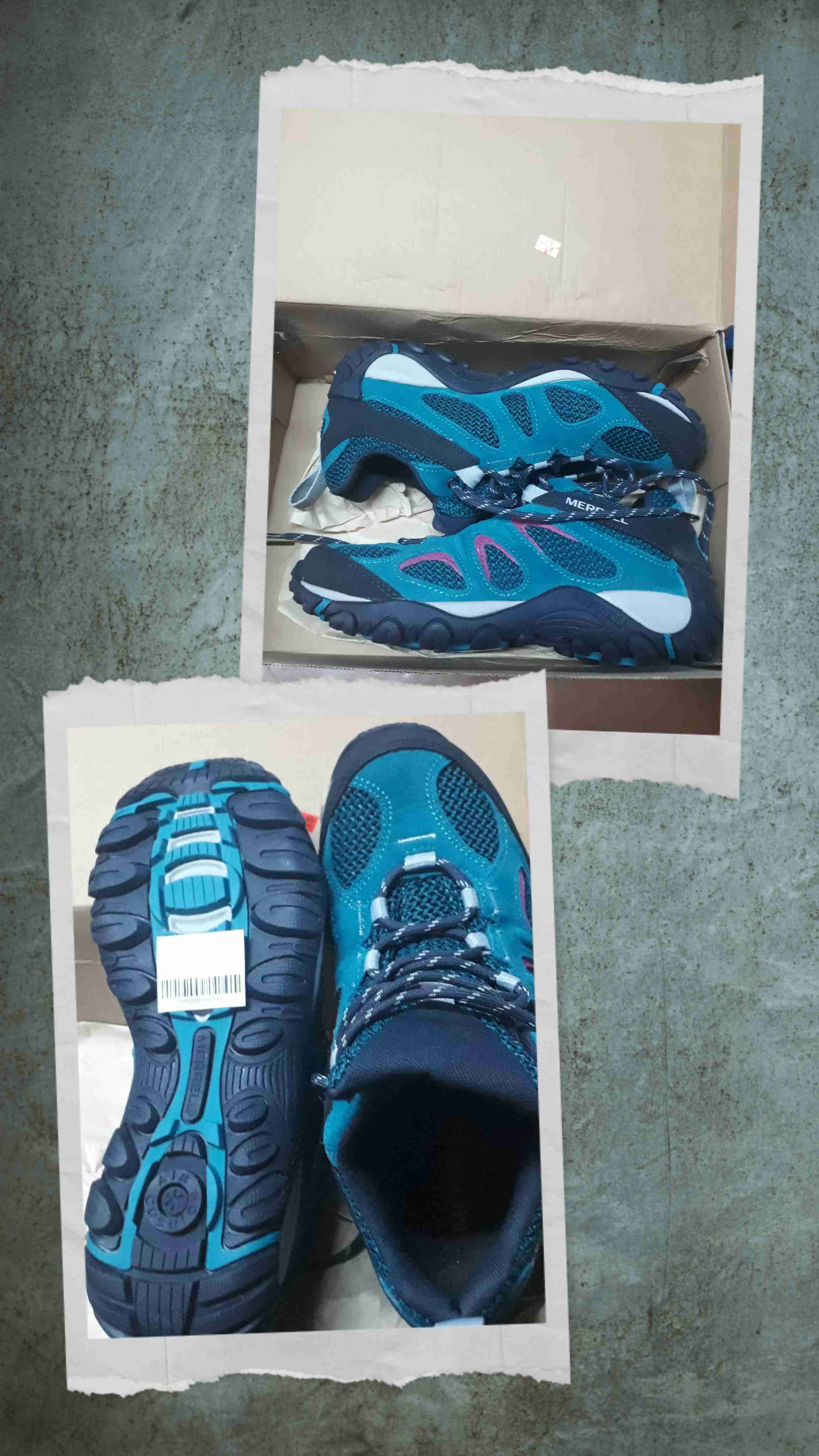 Zapatillas de senderismo azul - miniatura 2