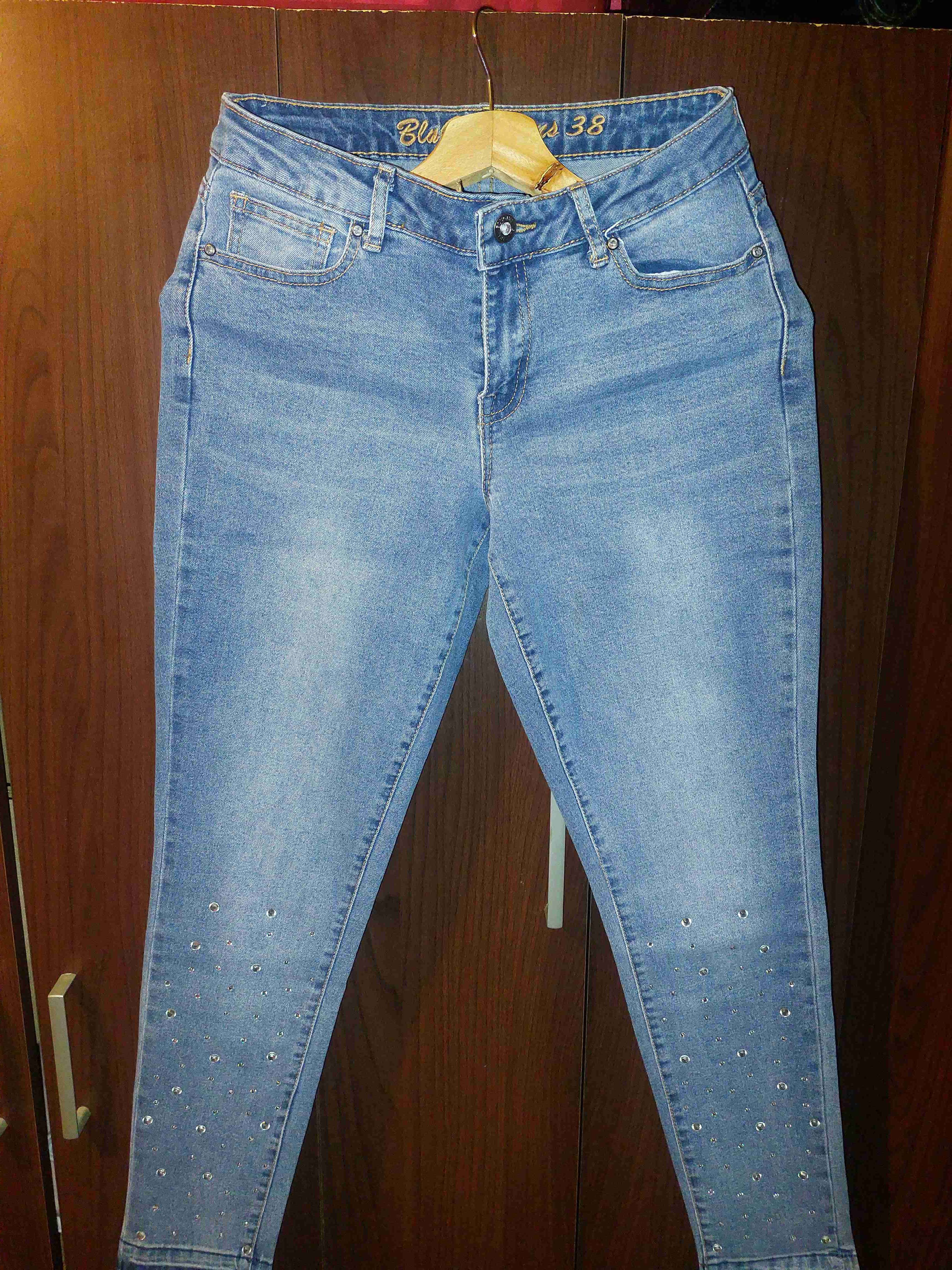 Jeans azul claro - miniatura 3