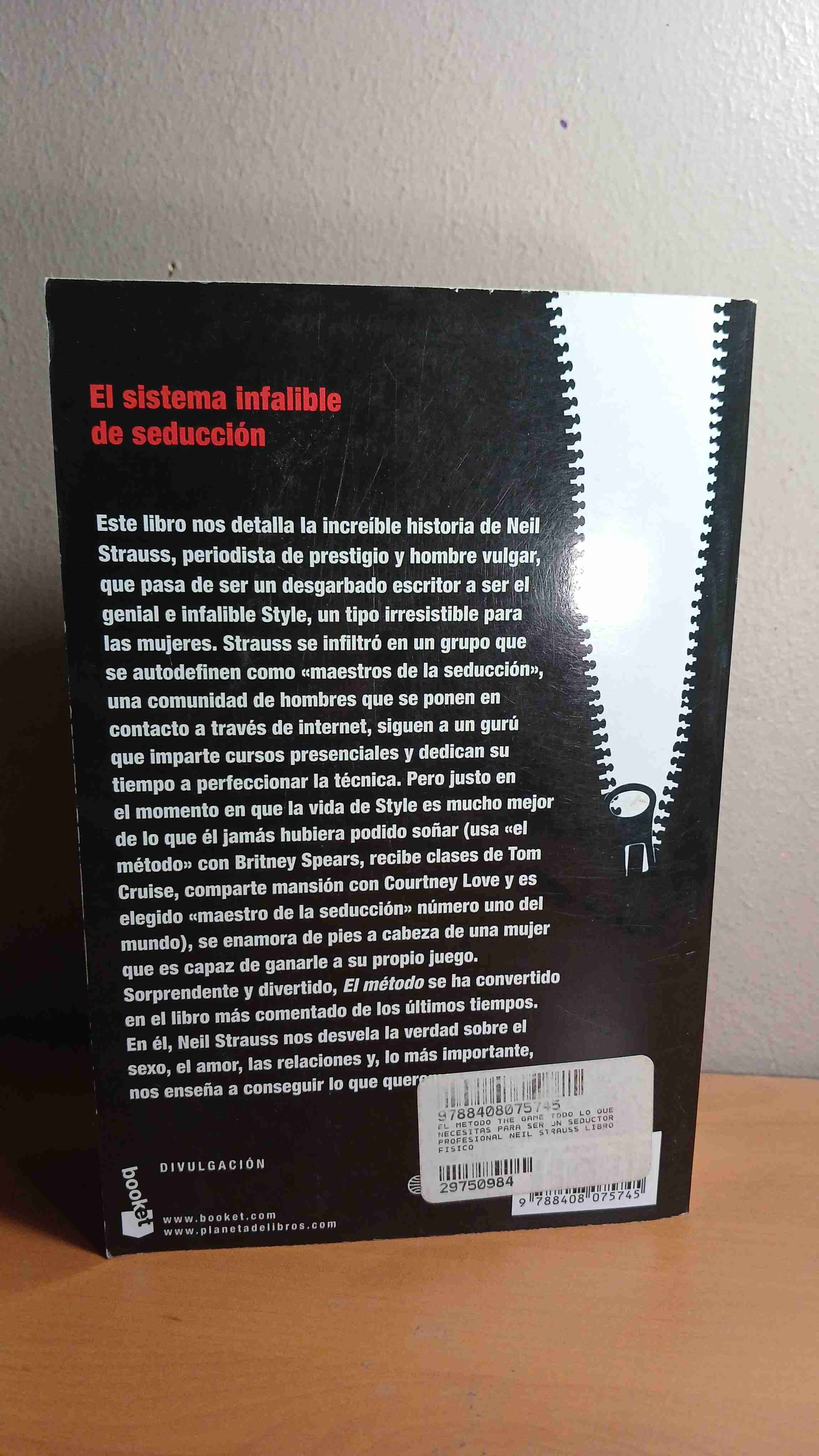 Libro 'El Método' de Neil Strauss - miniatura 2
