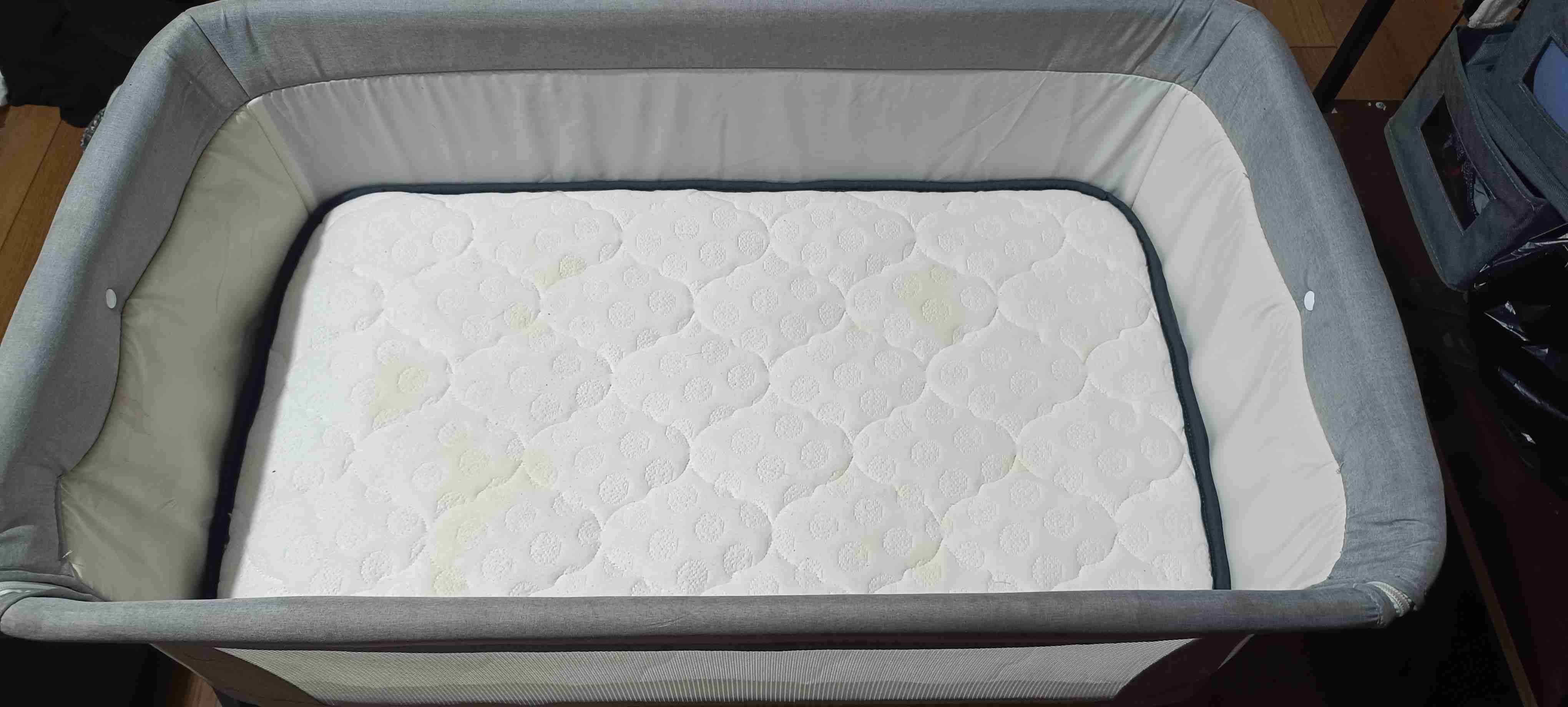 Cuna colecho gris - miniatura 3