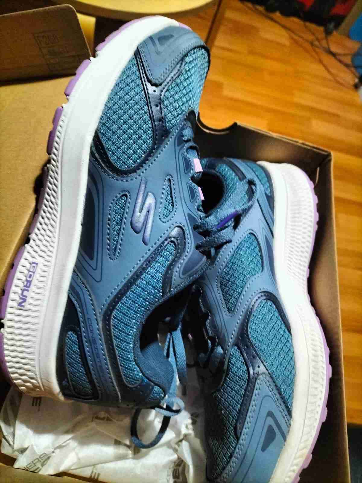 Zapatillas deportivas Skechers azul - miniatura 2