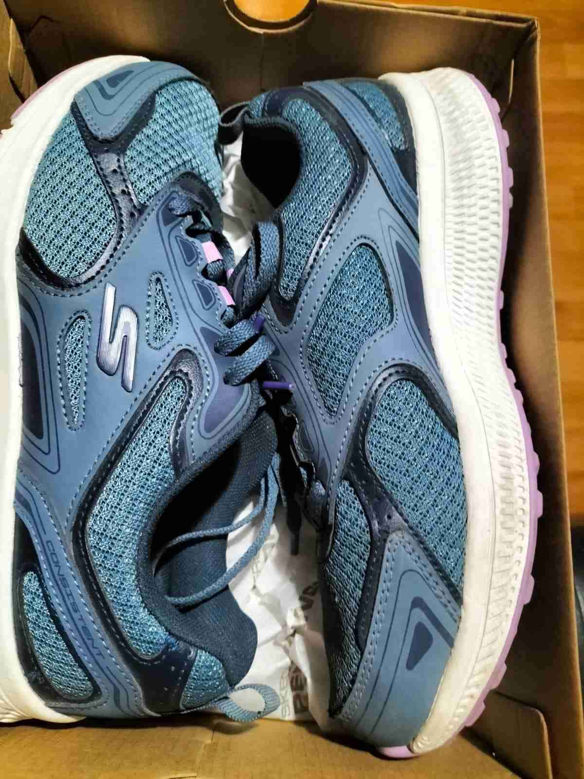 Zapatillas deportivas Skechers azul - miniatura 4
