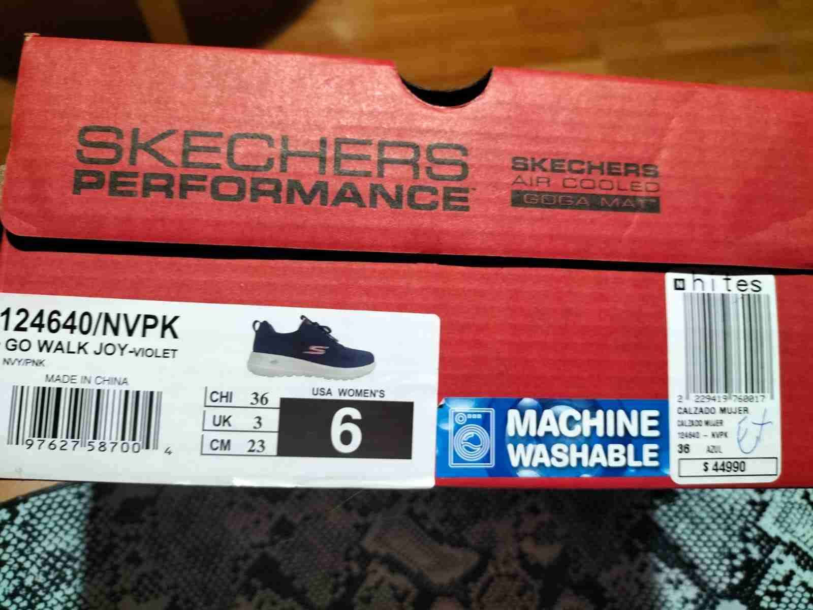 Zapatillas deportivas Skechers azul - miniatura 5