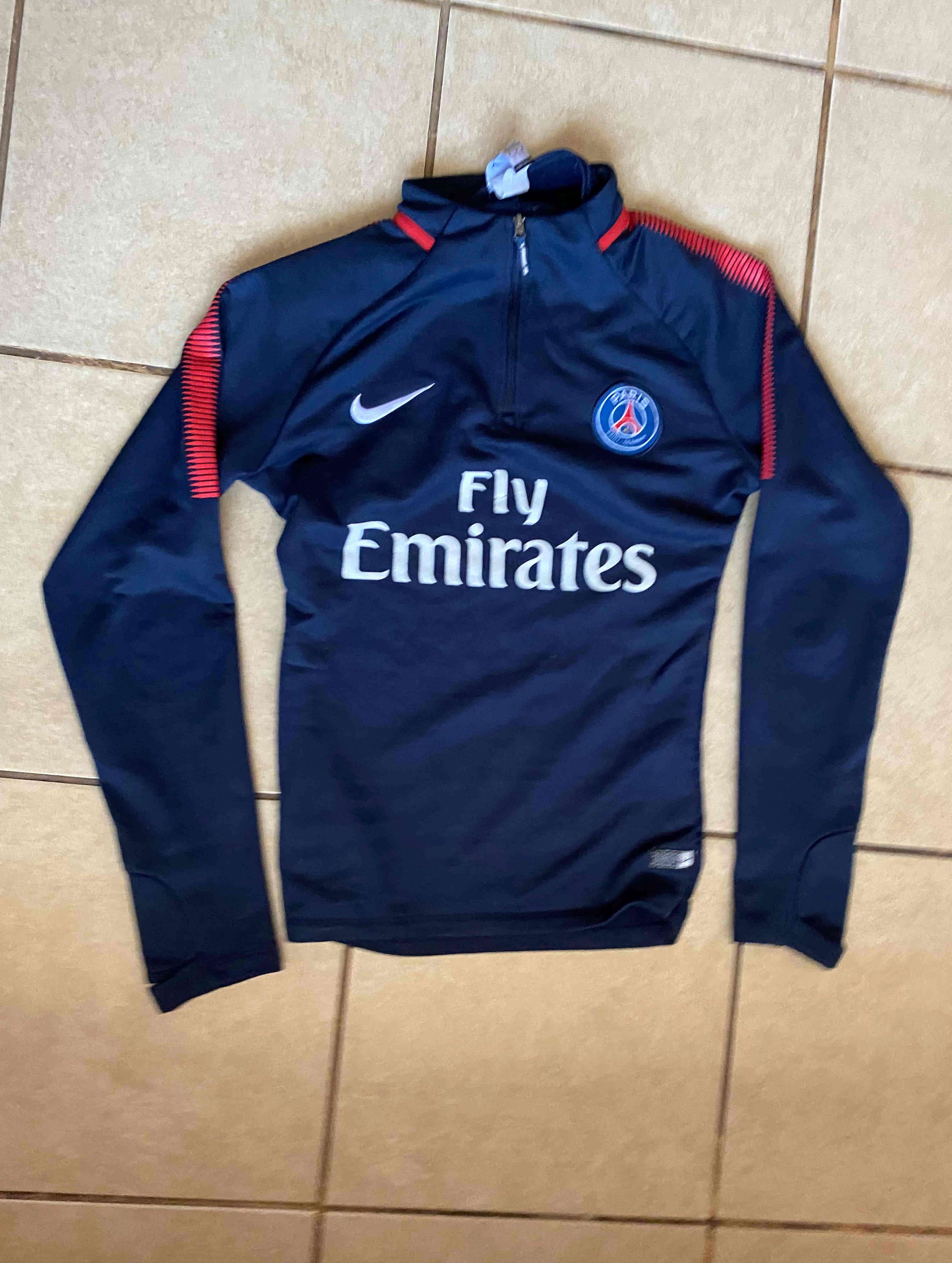 Poleron deportivo PSG azul