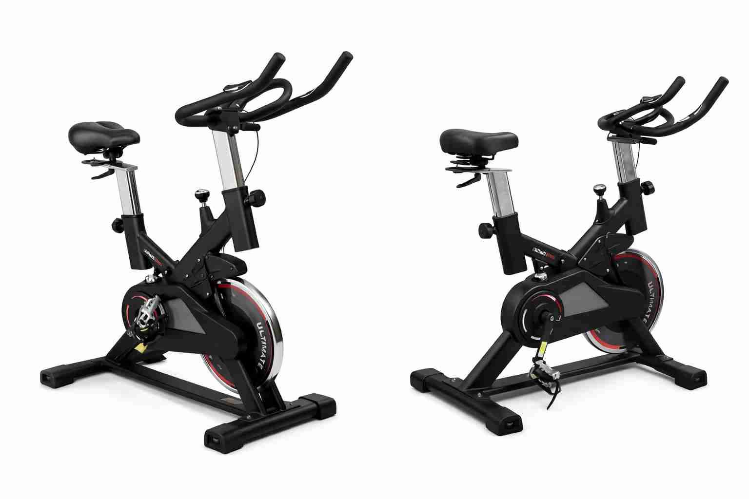 Bicicleta estática negra