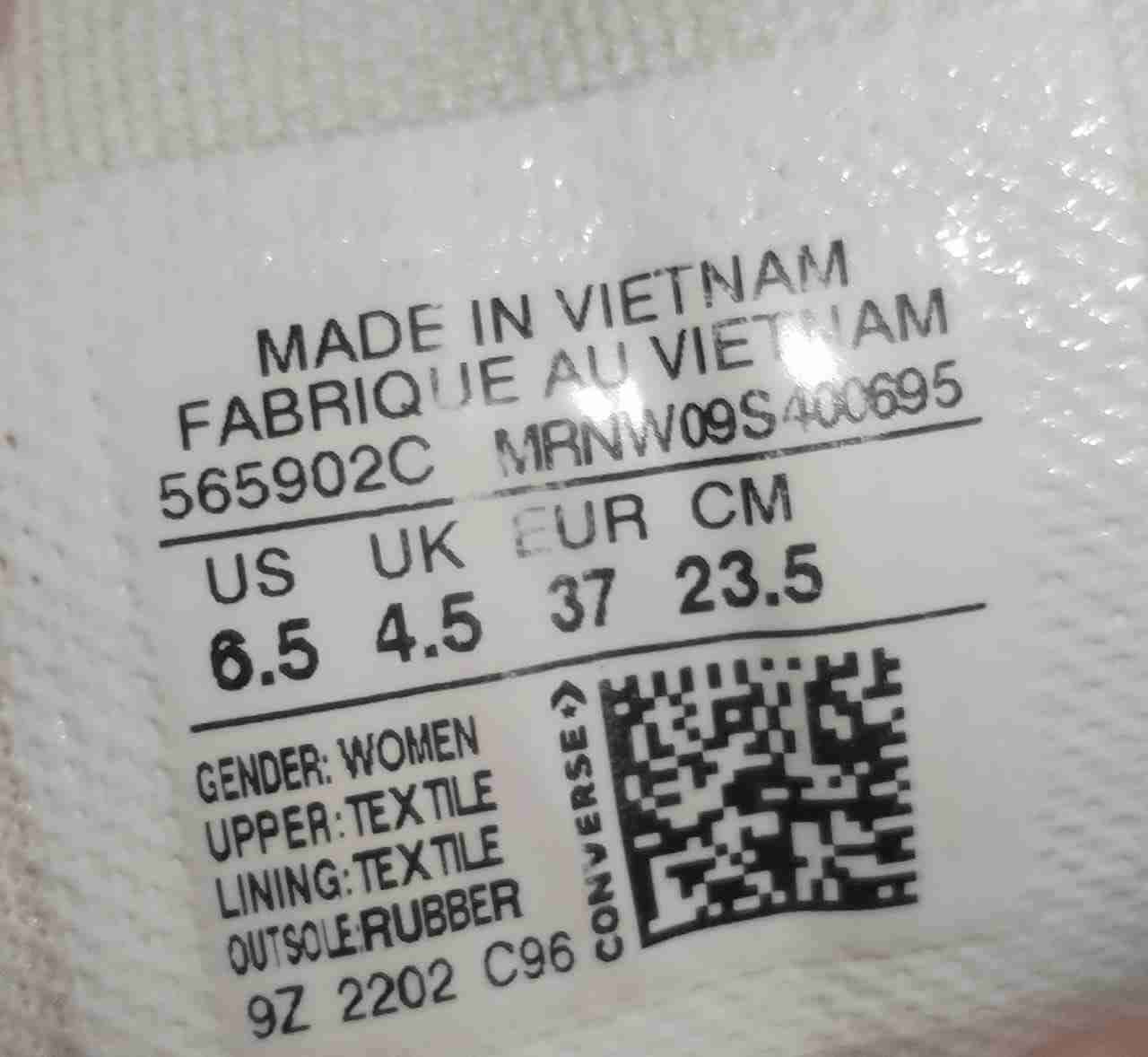 Zapatillas blancas Converse All Star - miniatura 3