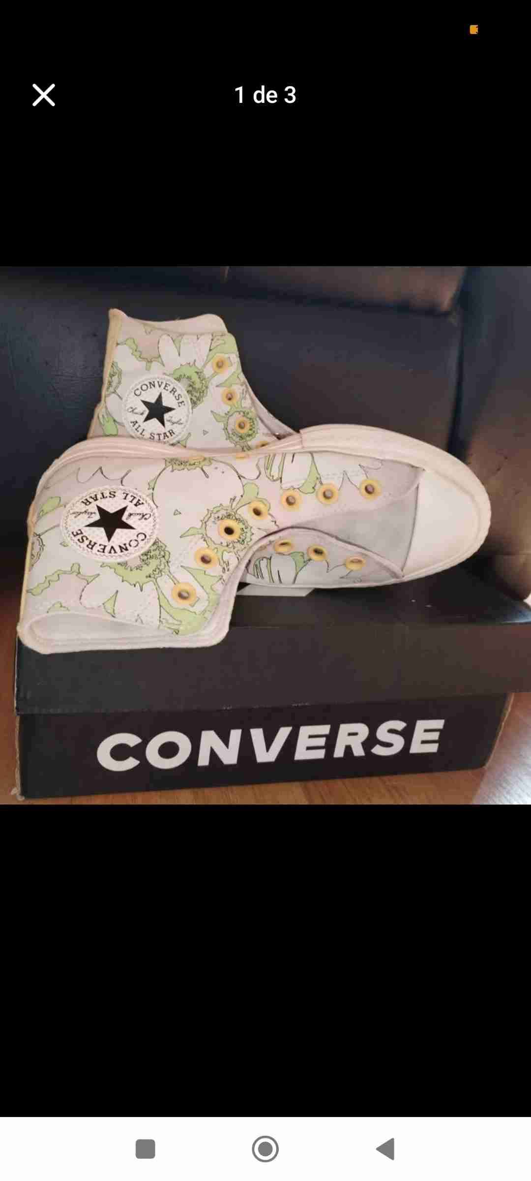 Zapatillas blancas Converse All Star - miniatura 4