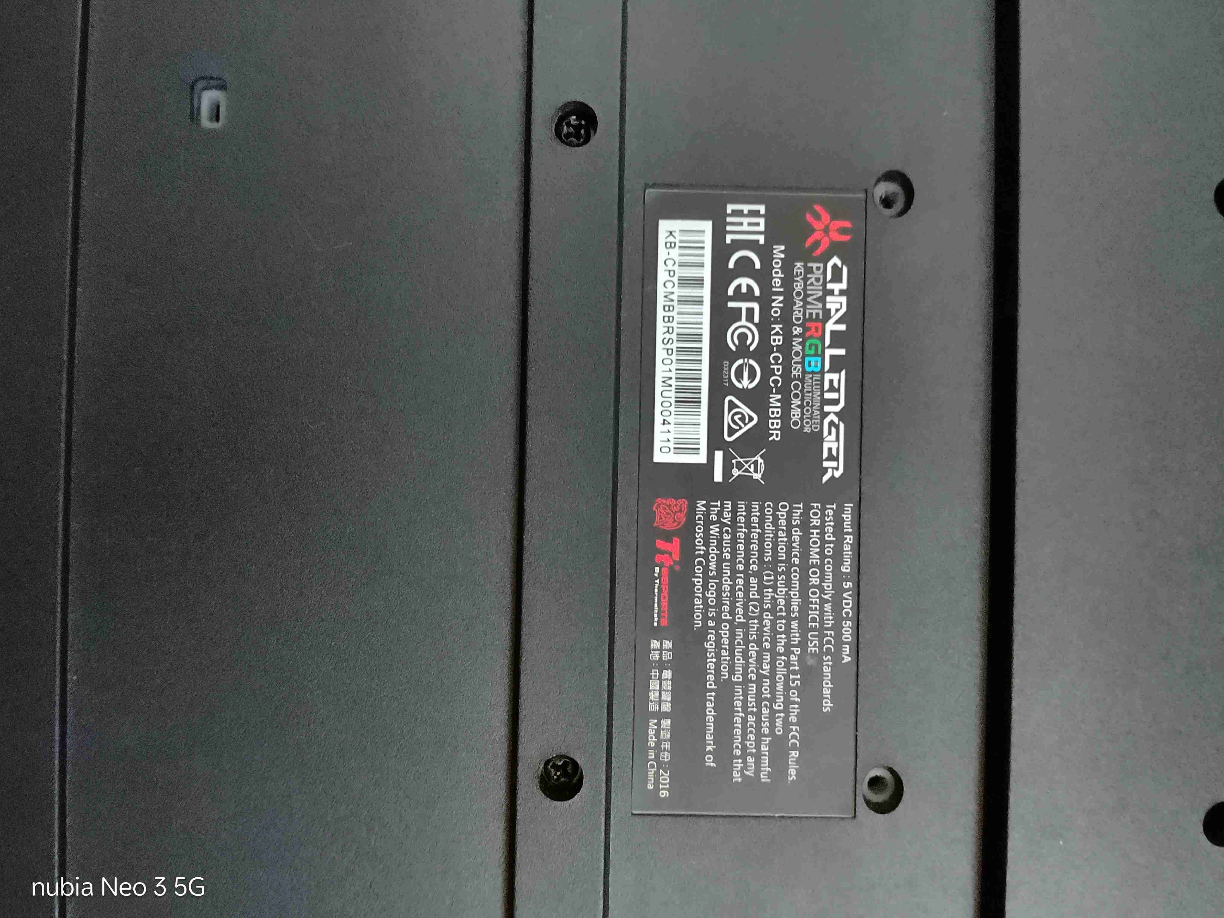 Teclado gamer Challenger - miniatura 4