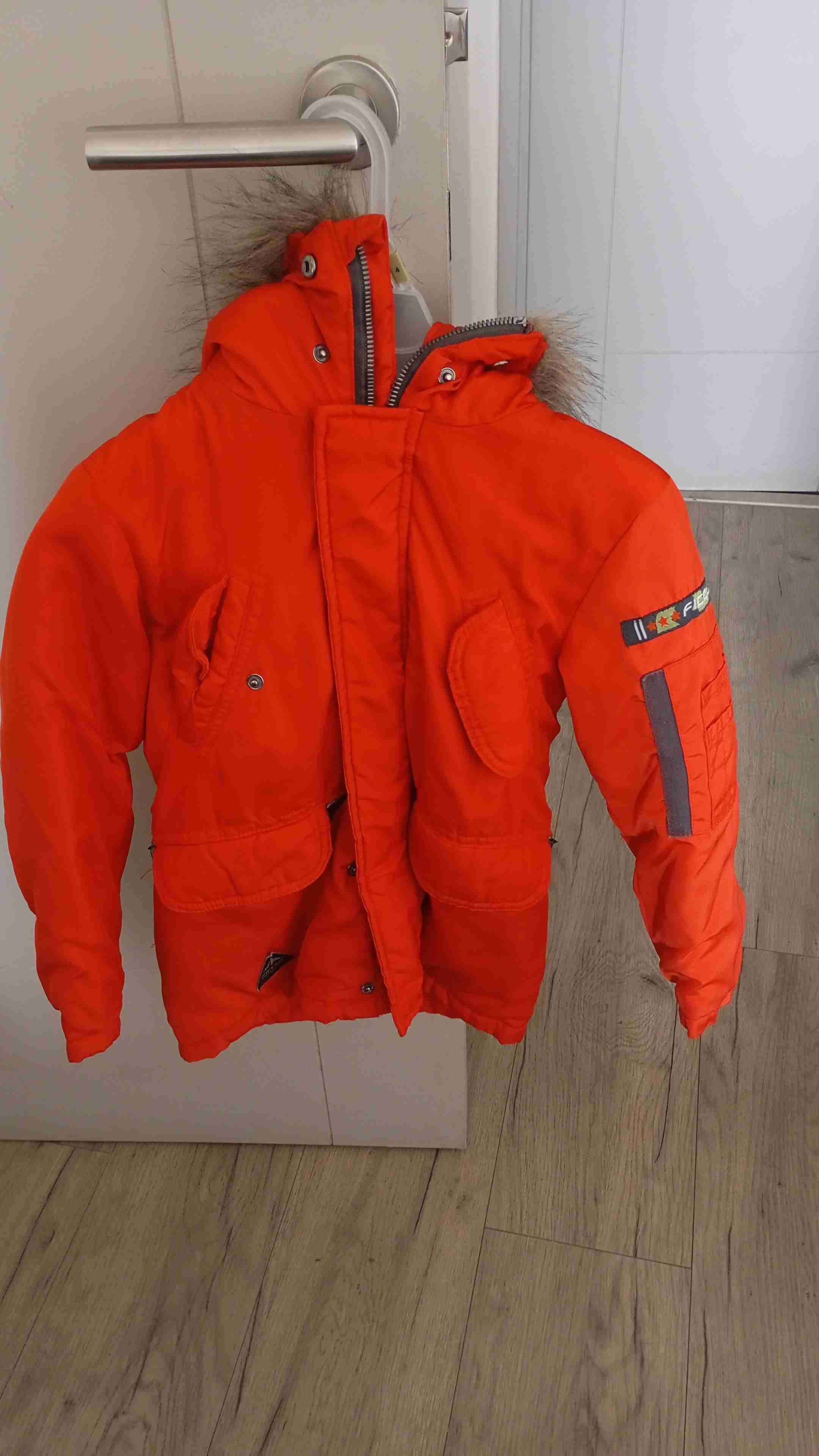 Chaqueta naranja con interior polar - miniatura 2