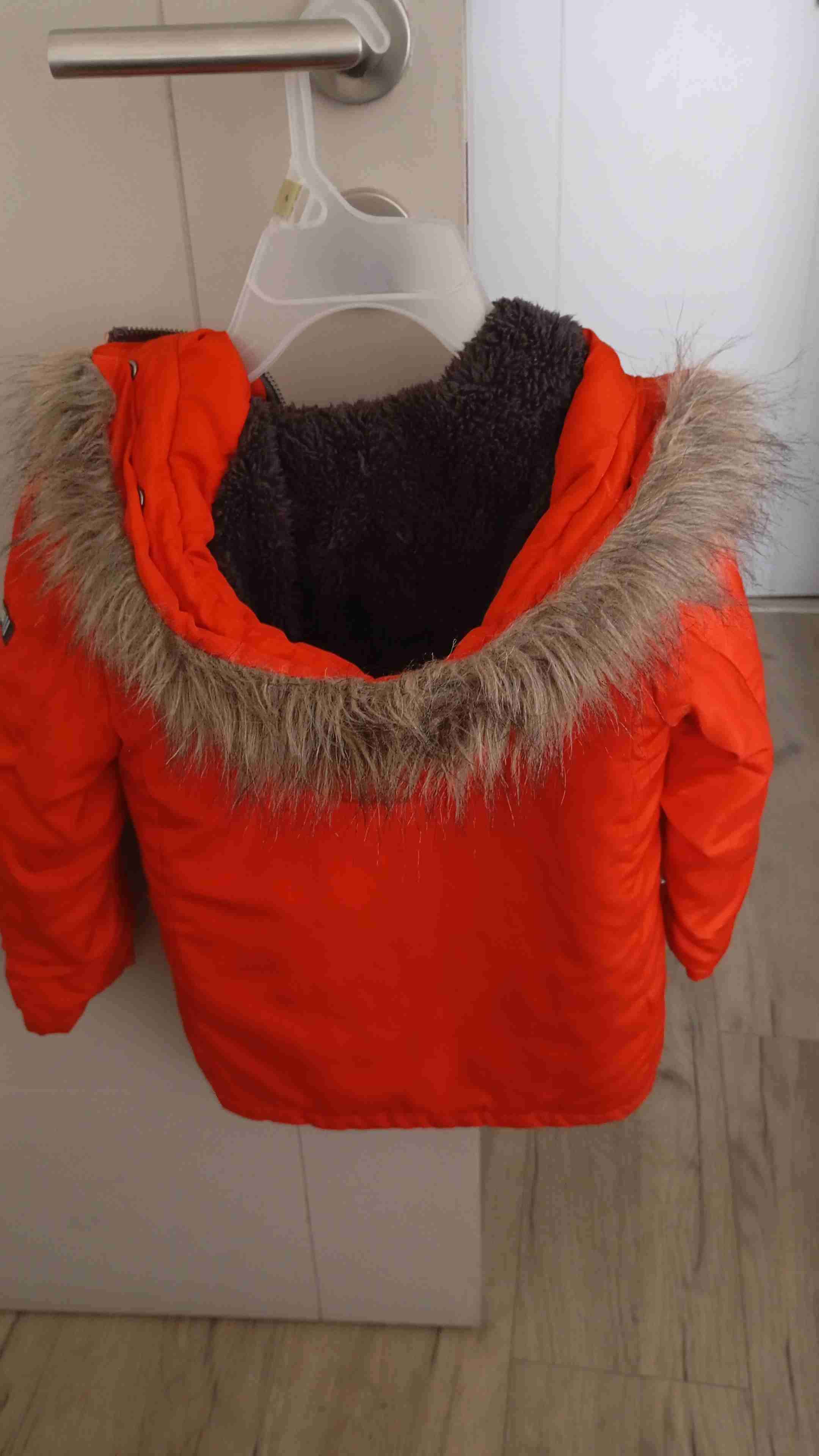 Chaqueta naranja con interior polar - miniatura 3