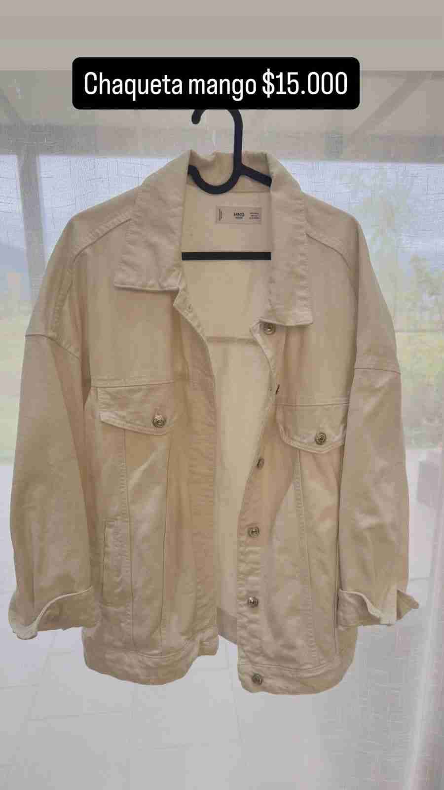 Chaqueta beige casual