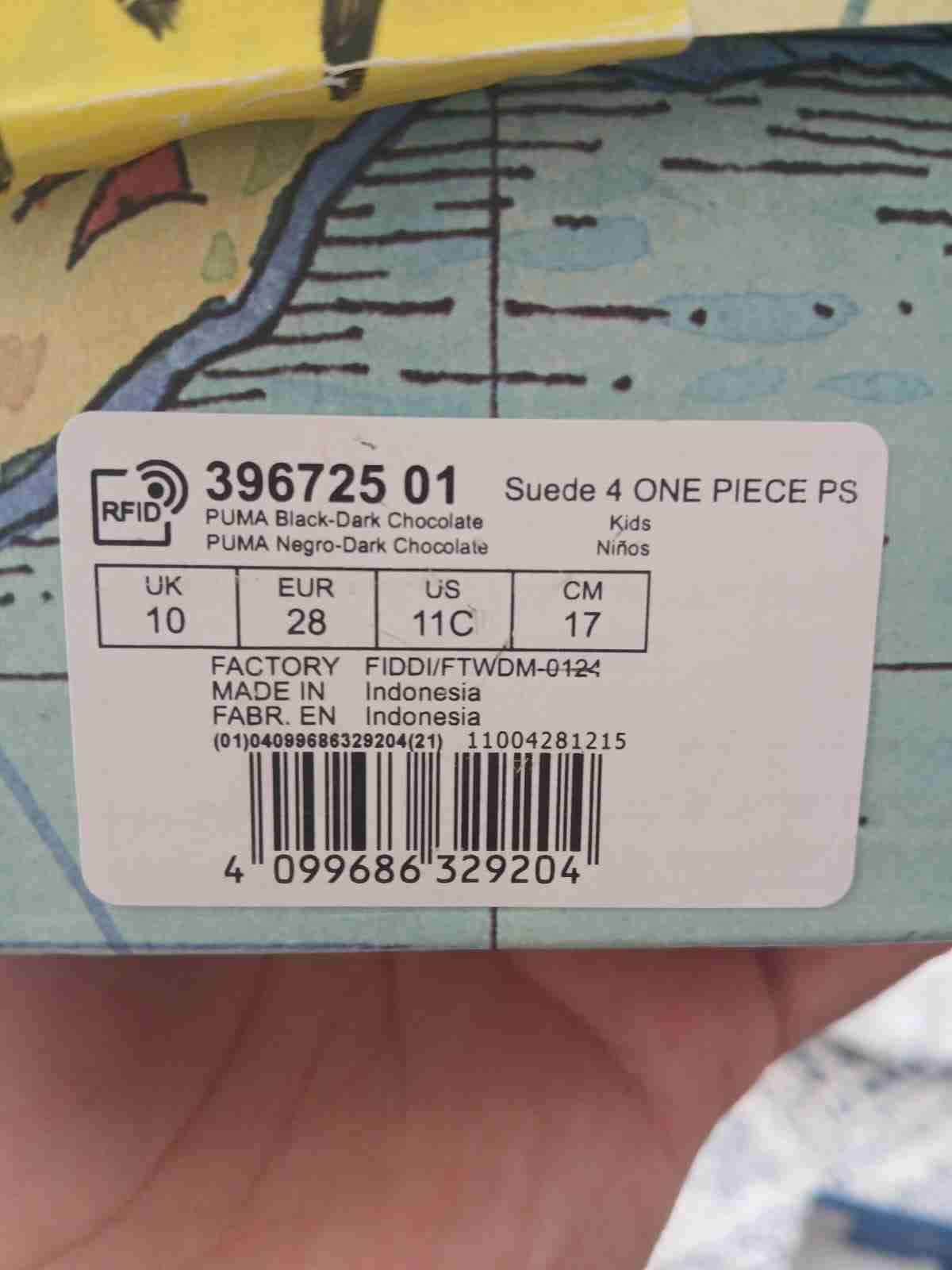 Zapatillas negras niño PUMA en caja - miniatura 2