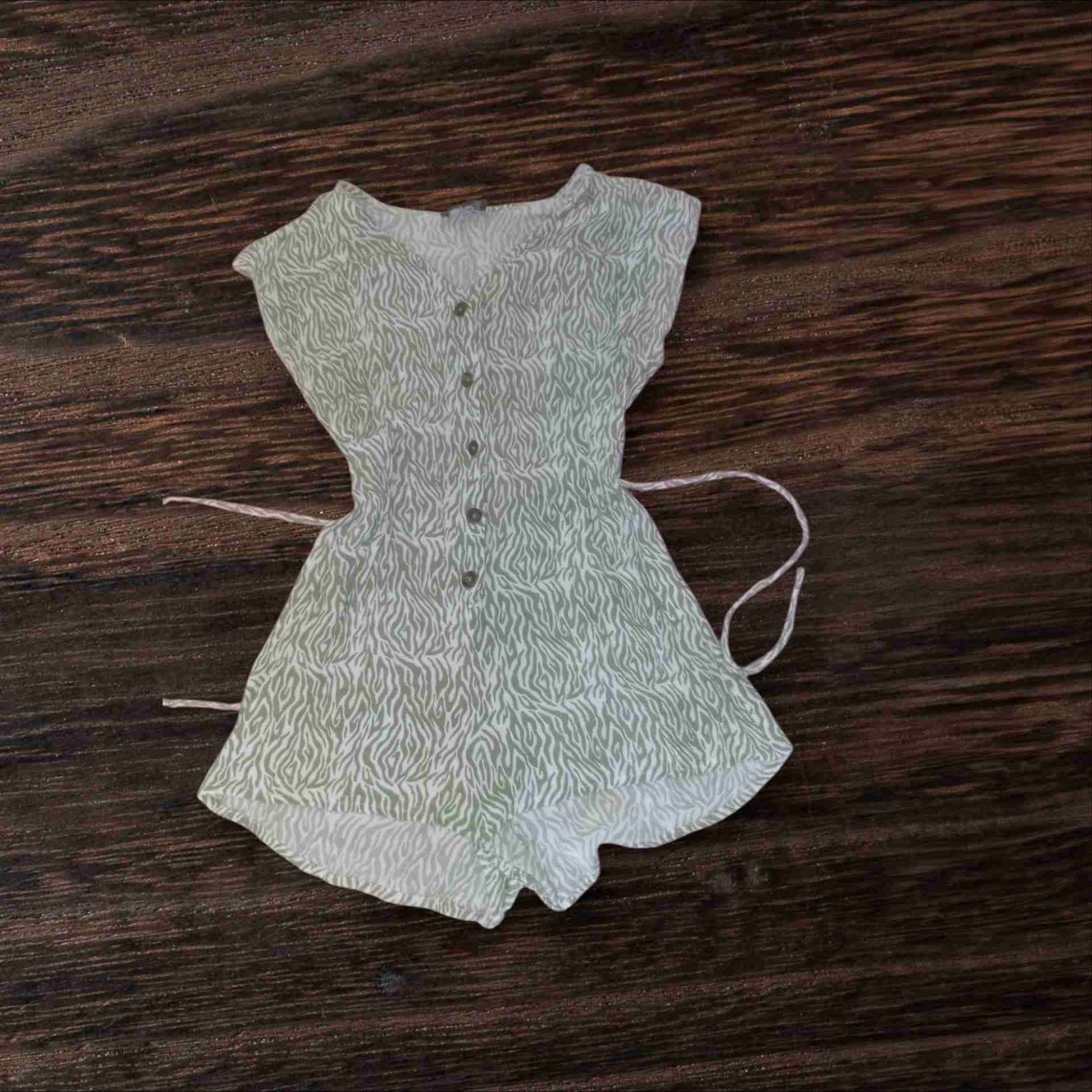 Enterito corto con estampado