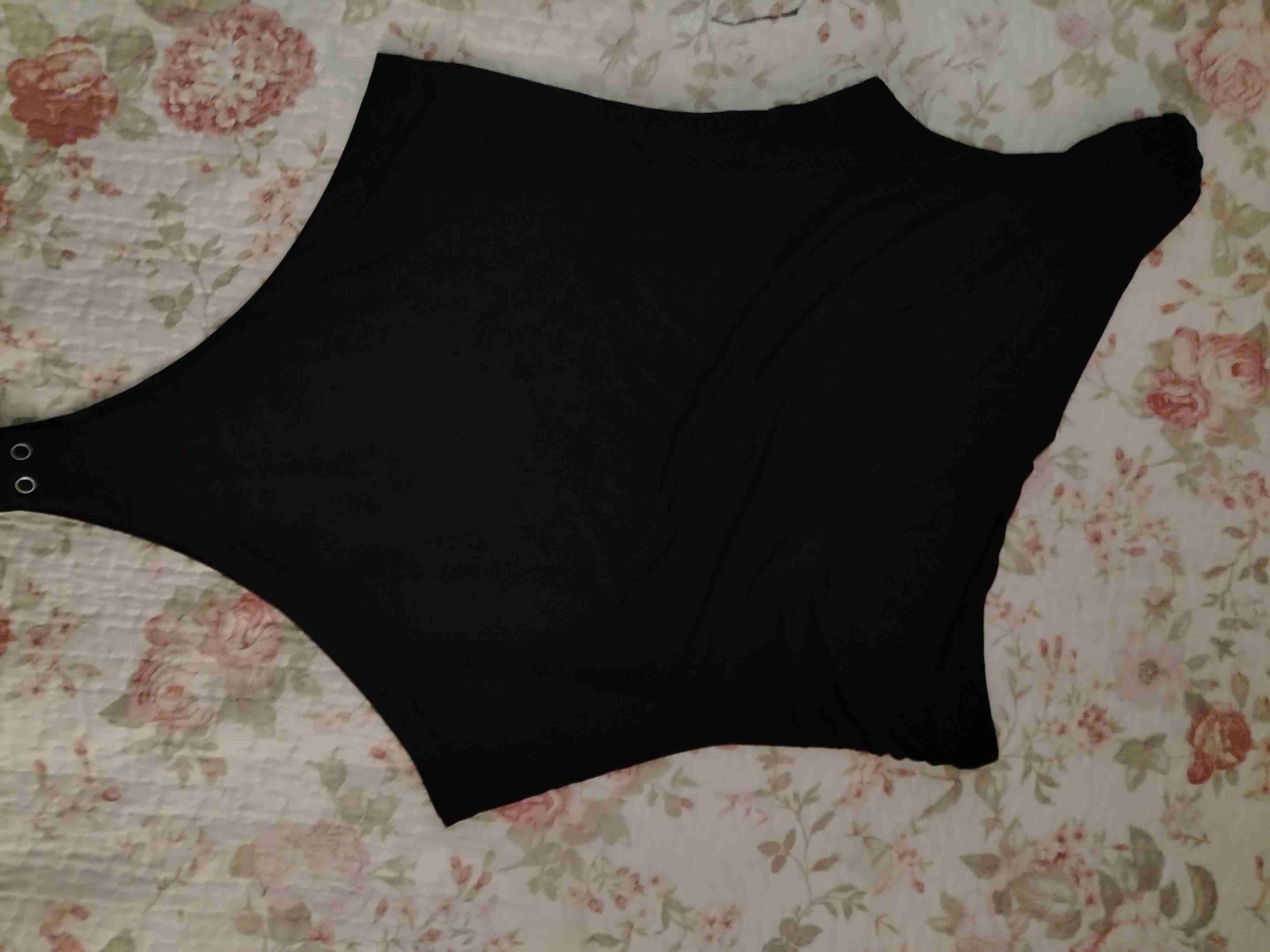 Body negro sin mangas