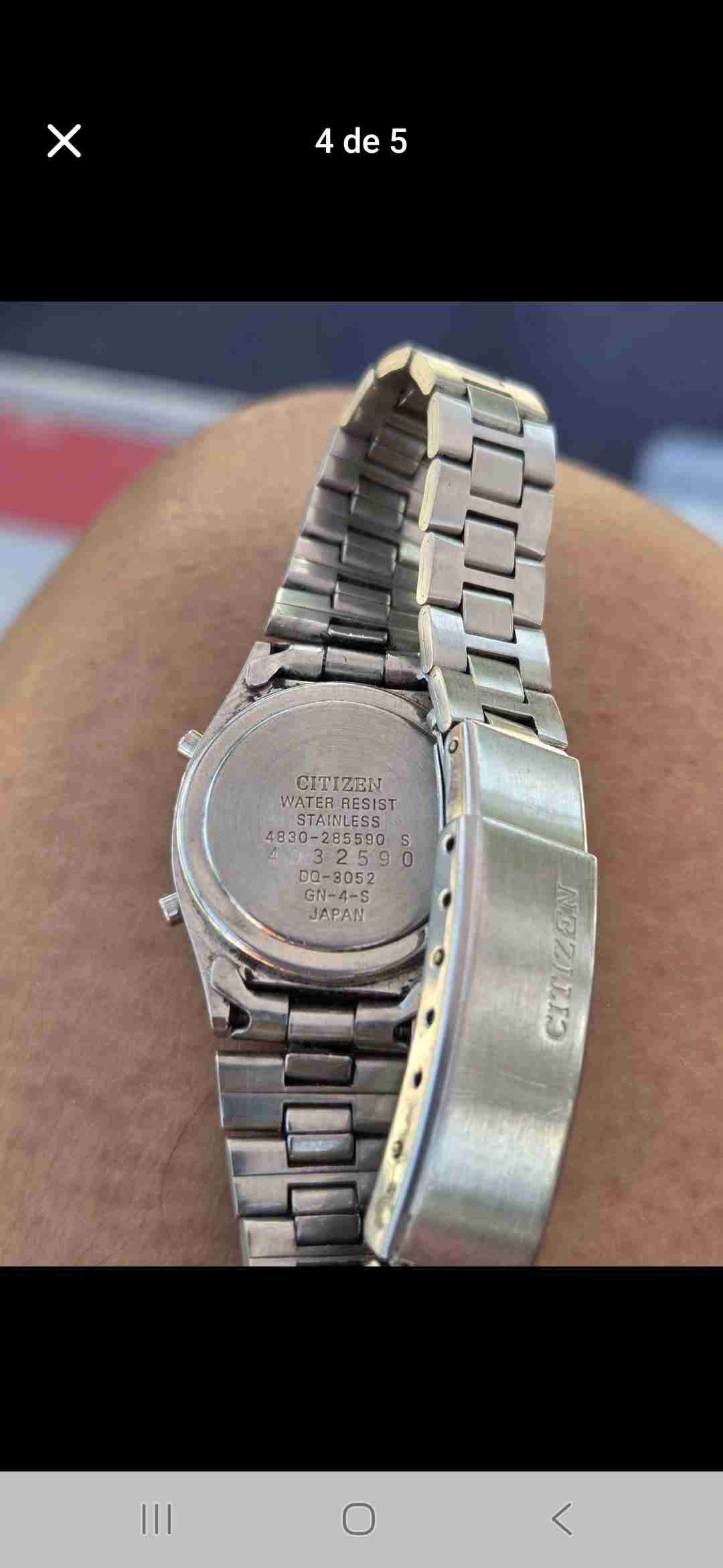 Reloj digital Citizen vintage - miniatura 5