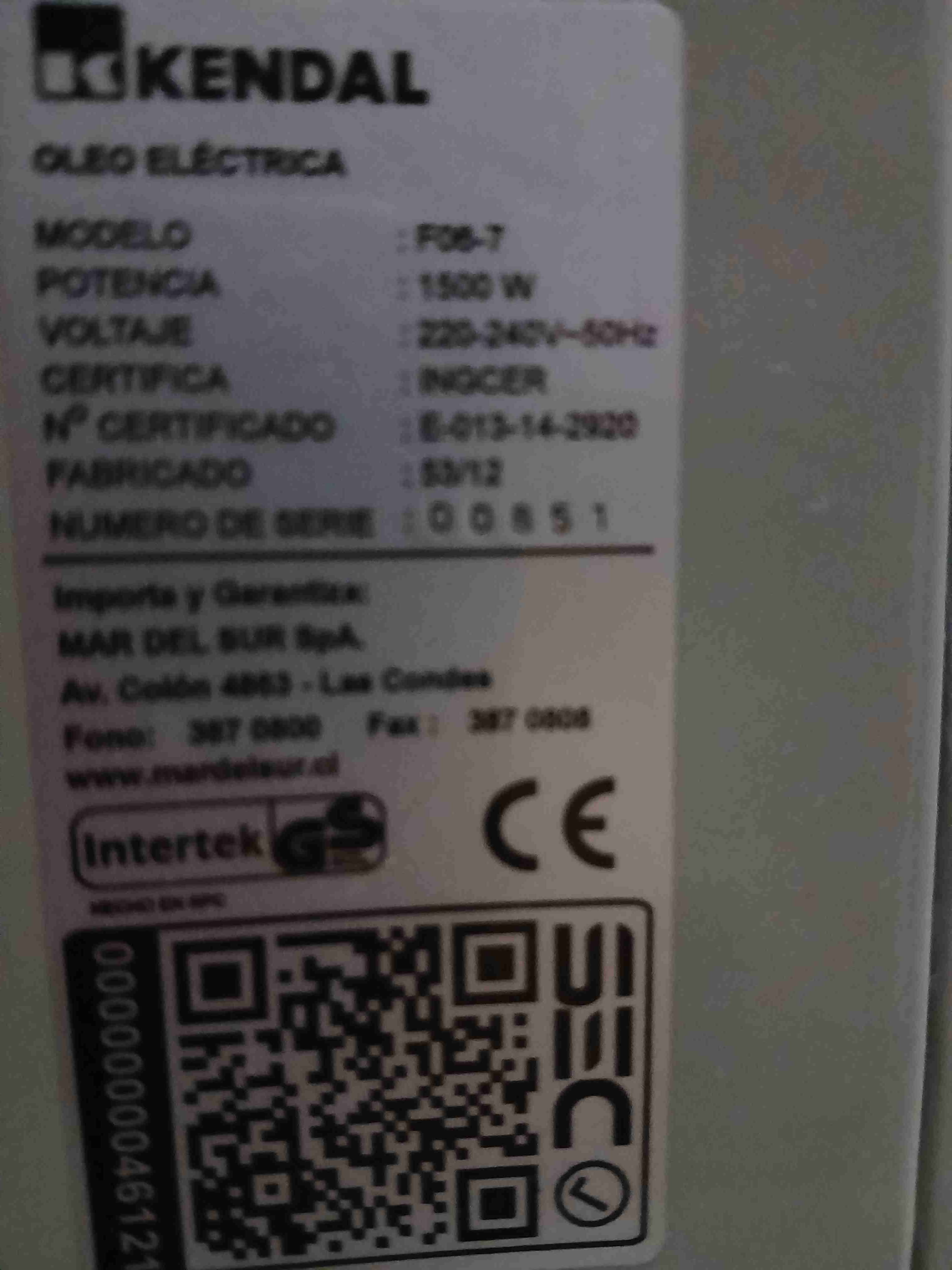 Estufa eléctrica blanca - miniatura 5